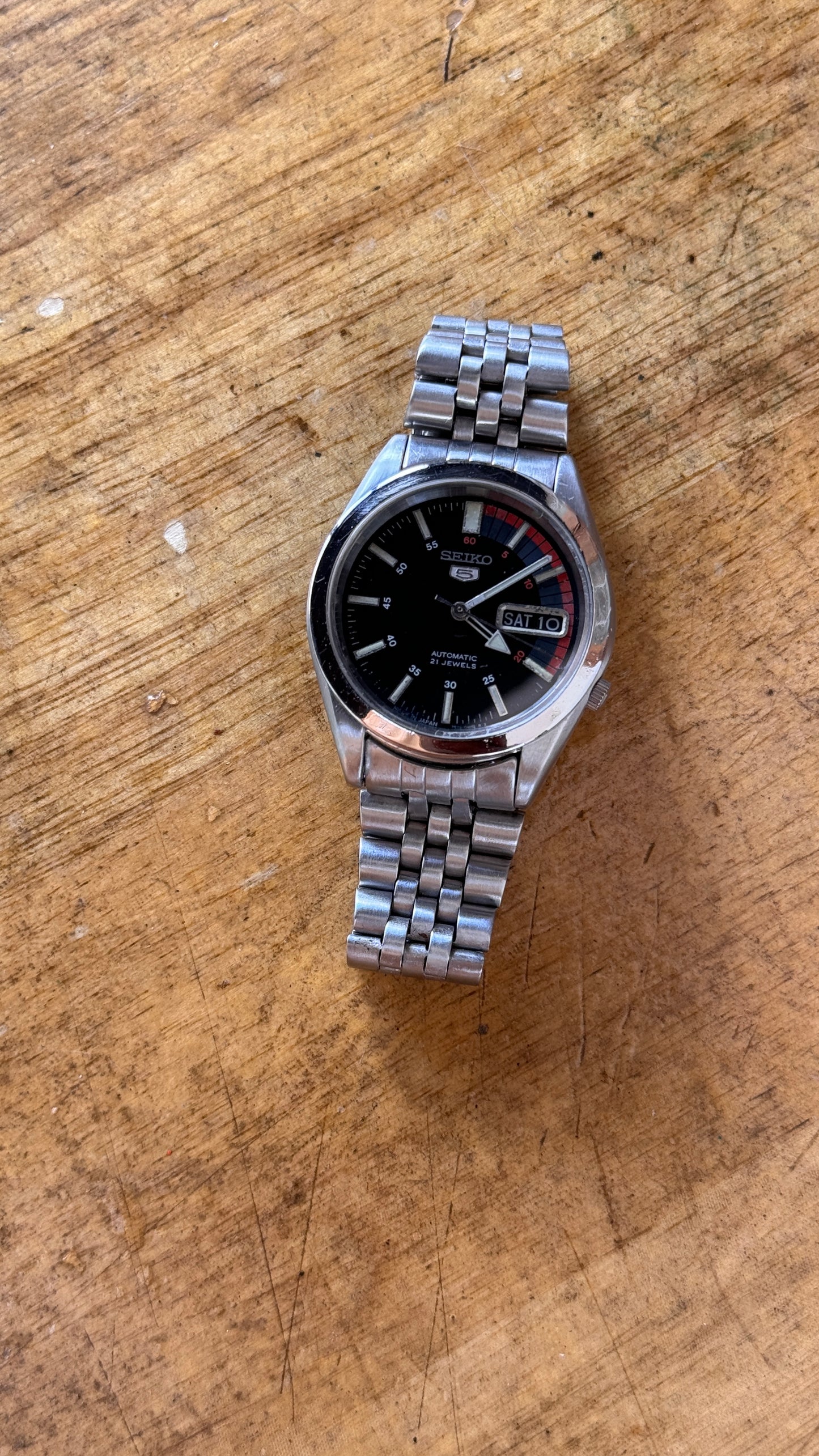 Pre Owned Vintage Seiko 5 Automatic