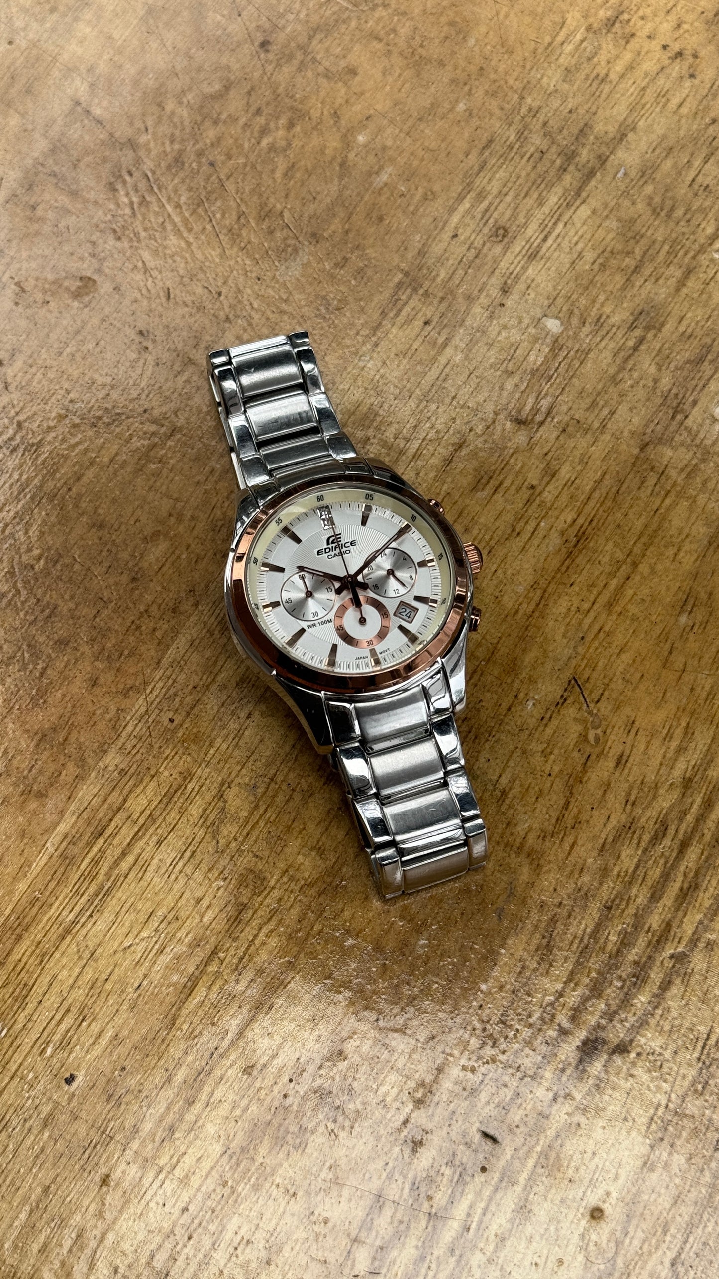 Pre Owned Casio Edifice EF530P-7A - Chronograph Watch