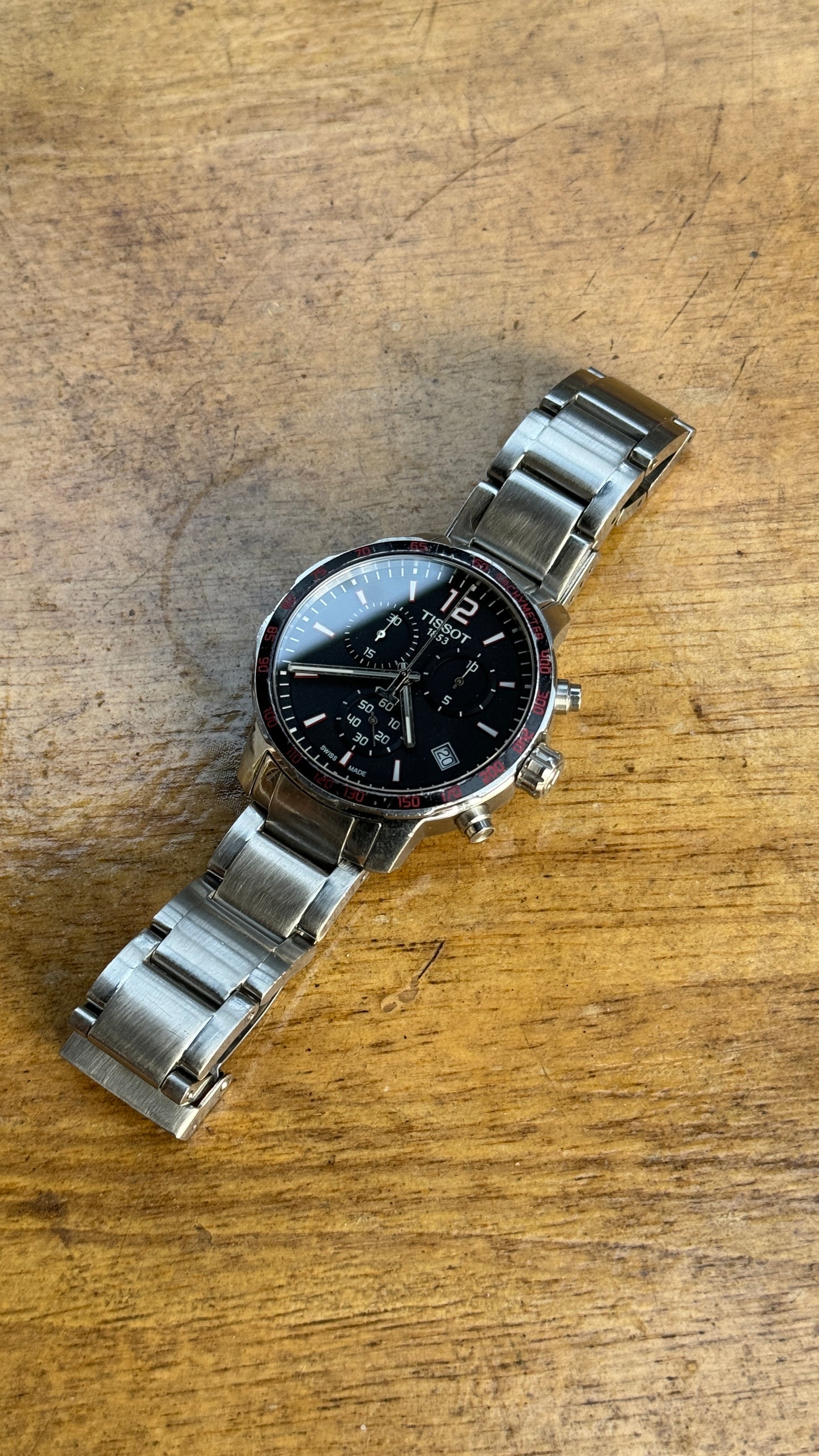 Pre Owned Tissot Quickster Chronograph Watch