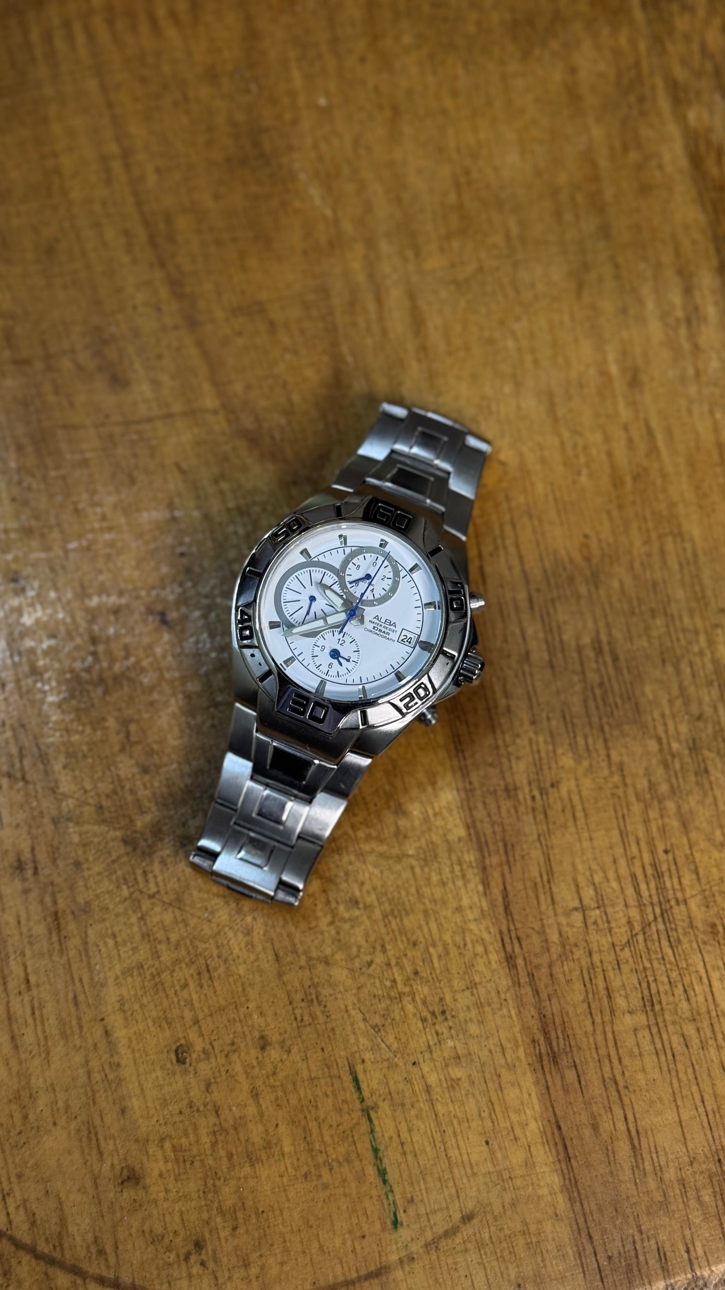 Pre Owned Alba Chronograph Watch