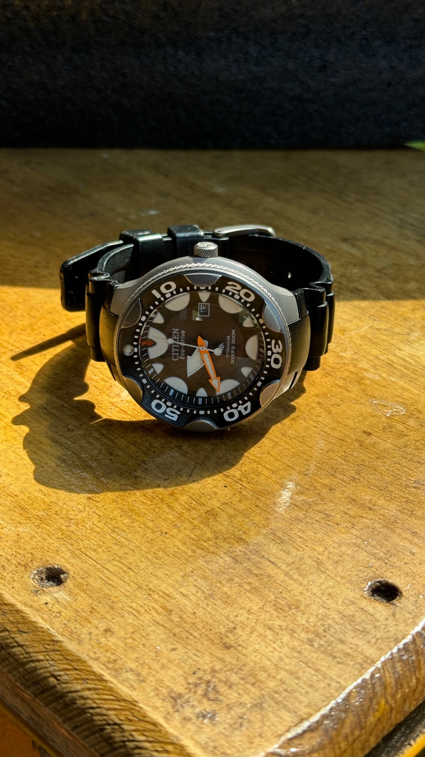 Pre Owned Citizen Orca Titanium Promaster - BN0015-07E