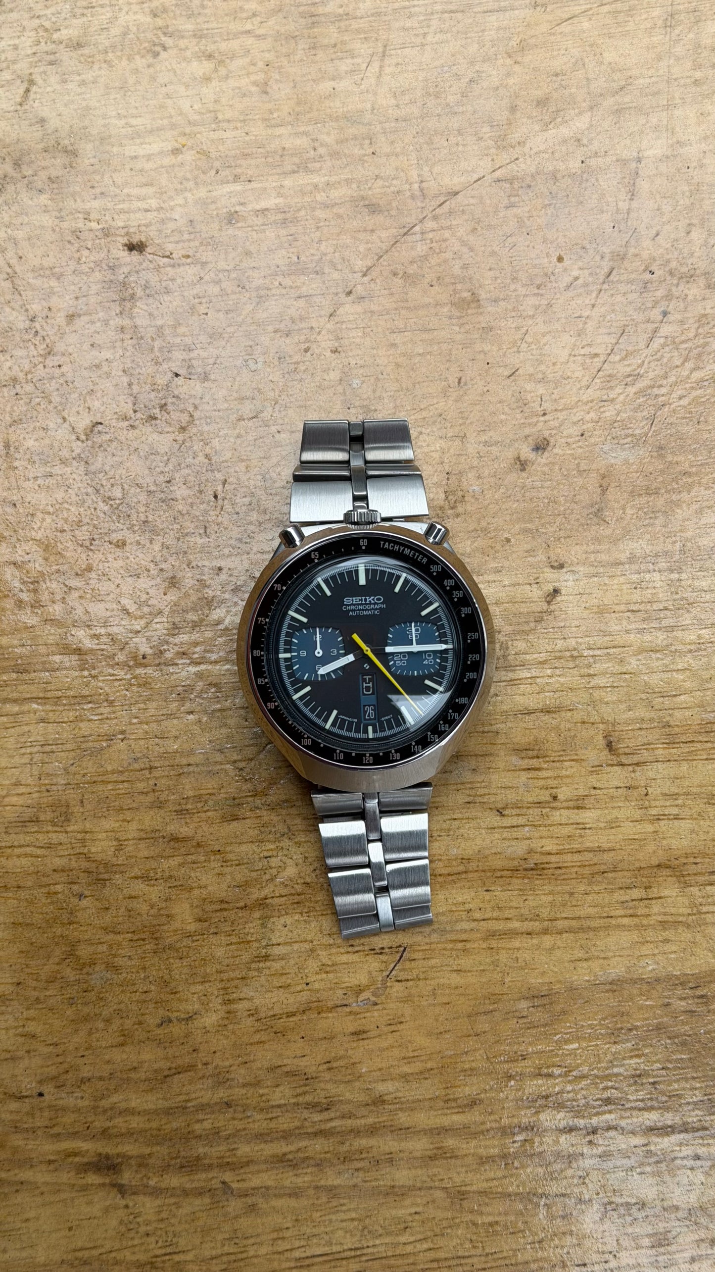 Pre Owned Vintage Seiko Automatic Chronograph (super rare & well preserved)