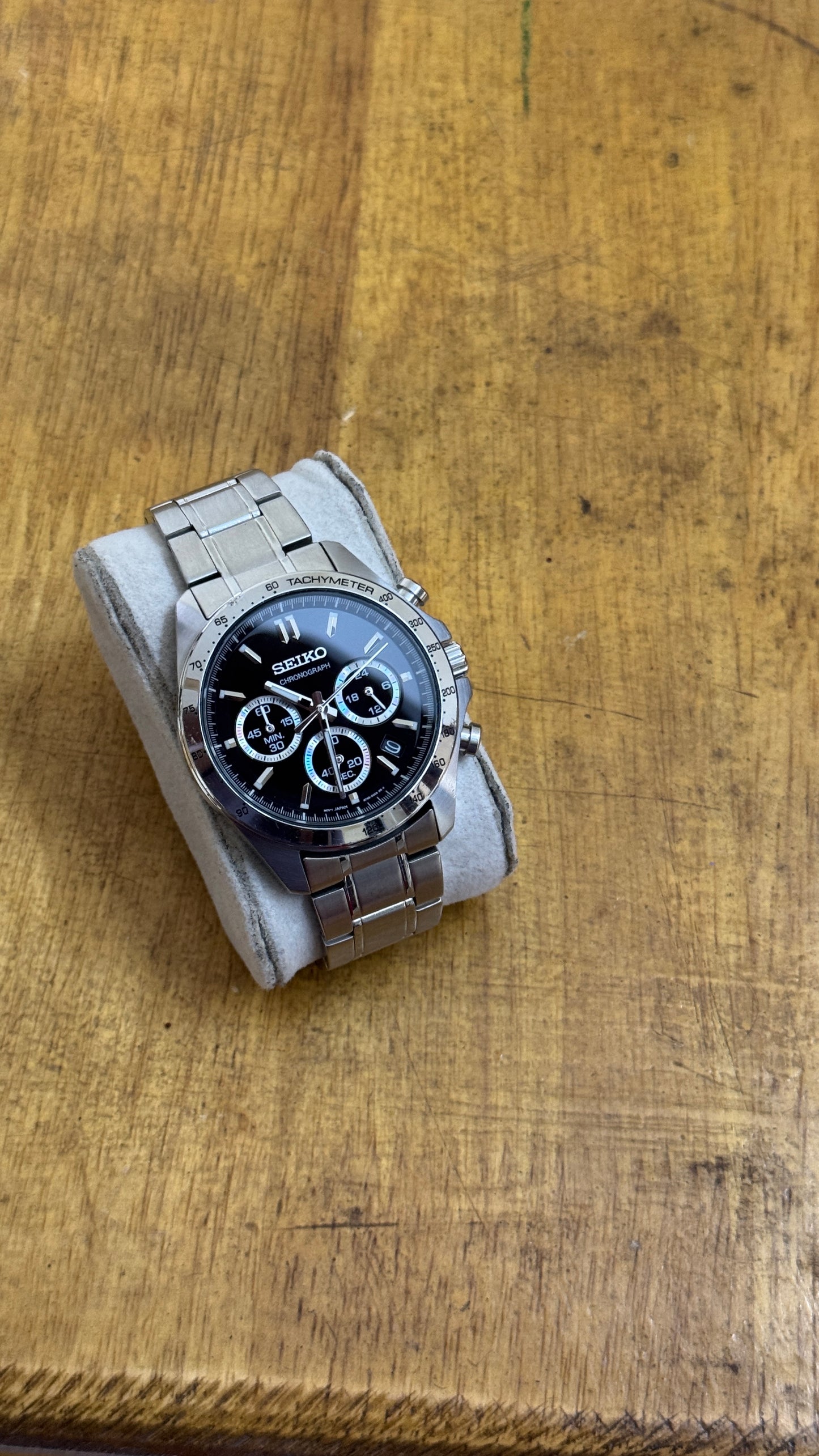 Pre Owned Seiko Spirit Chronograph Watch