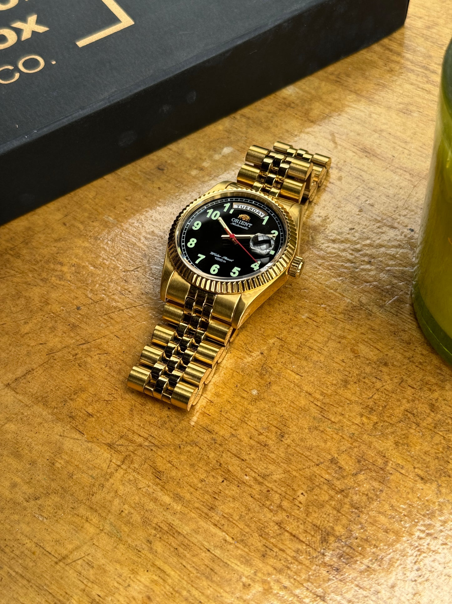 Pre Owned Orient Oyster Day Date Automatic Watch