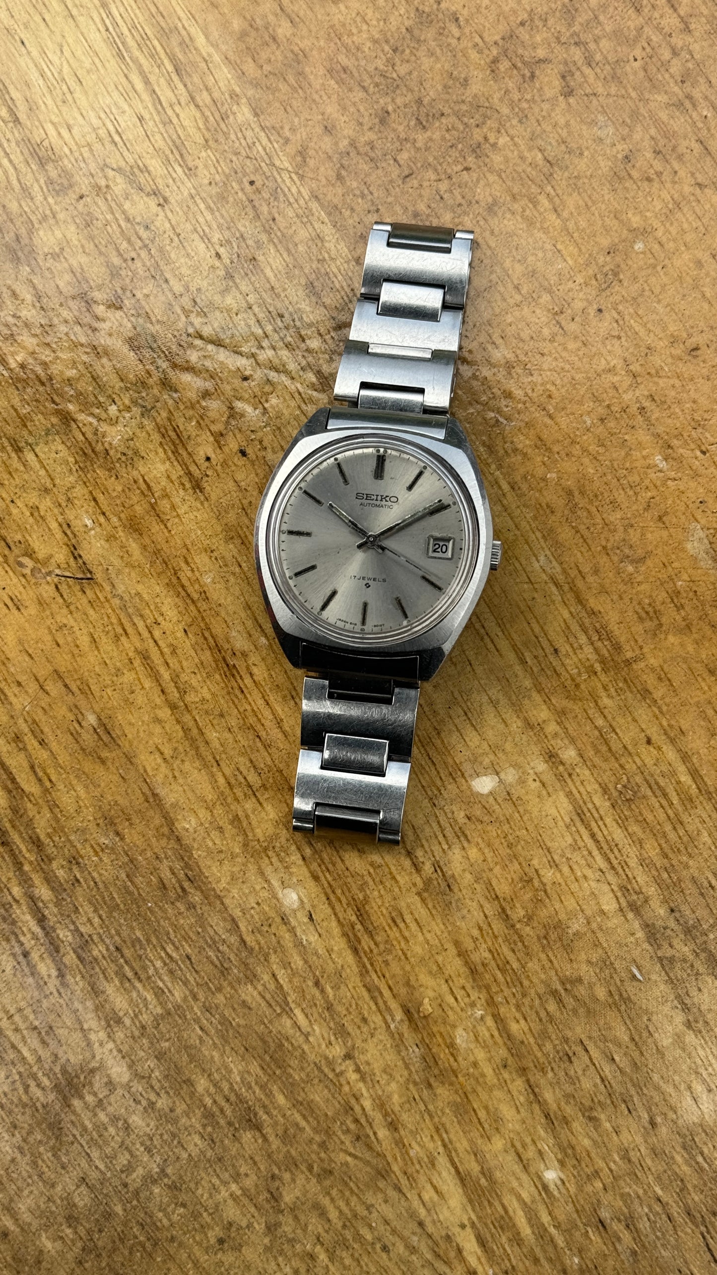 Pre Owned Vintage Seiko Automatic Watch 1970s