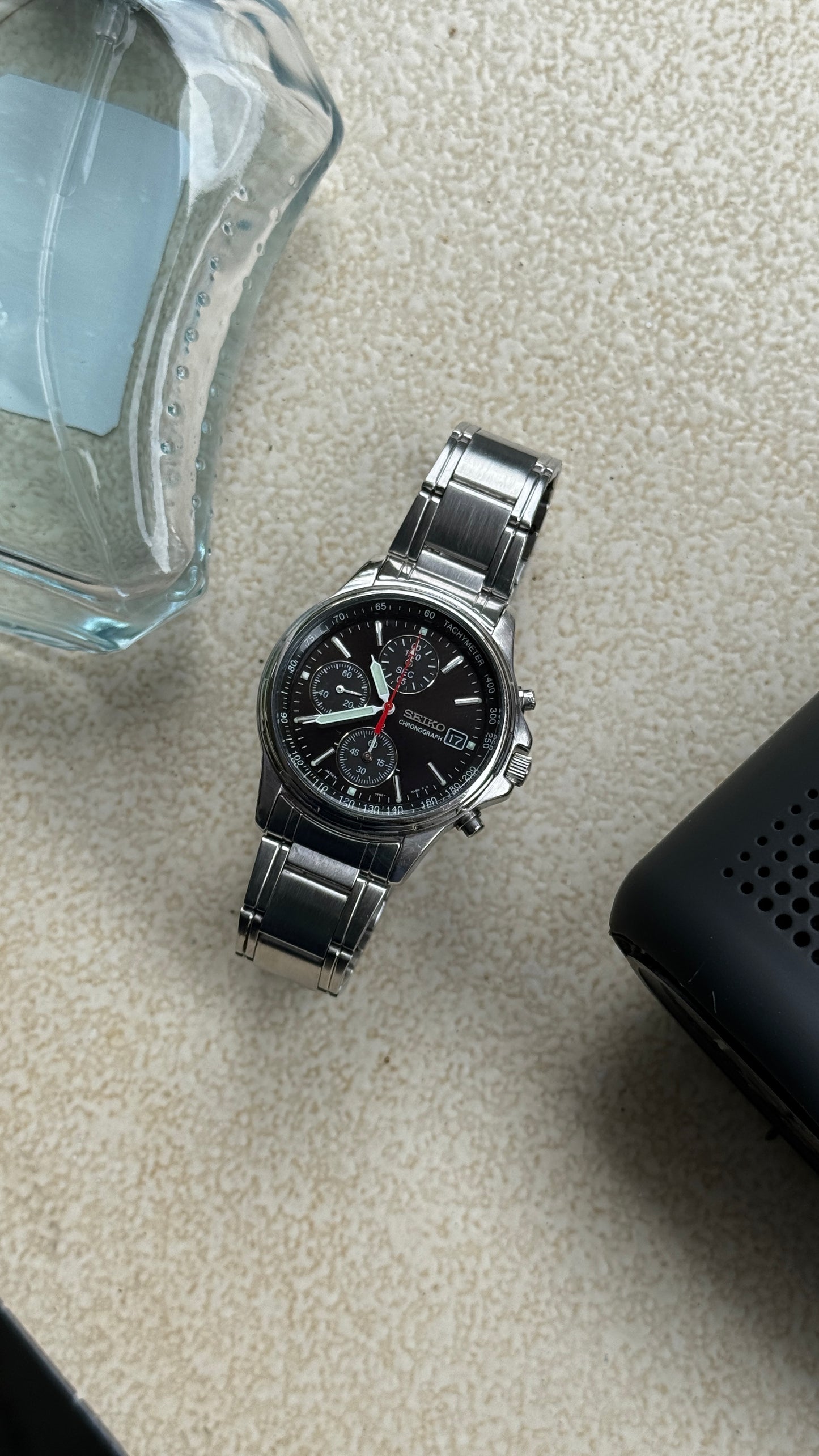 Pre Owned Seiko Chronograph - 7T92 Movement