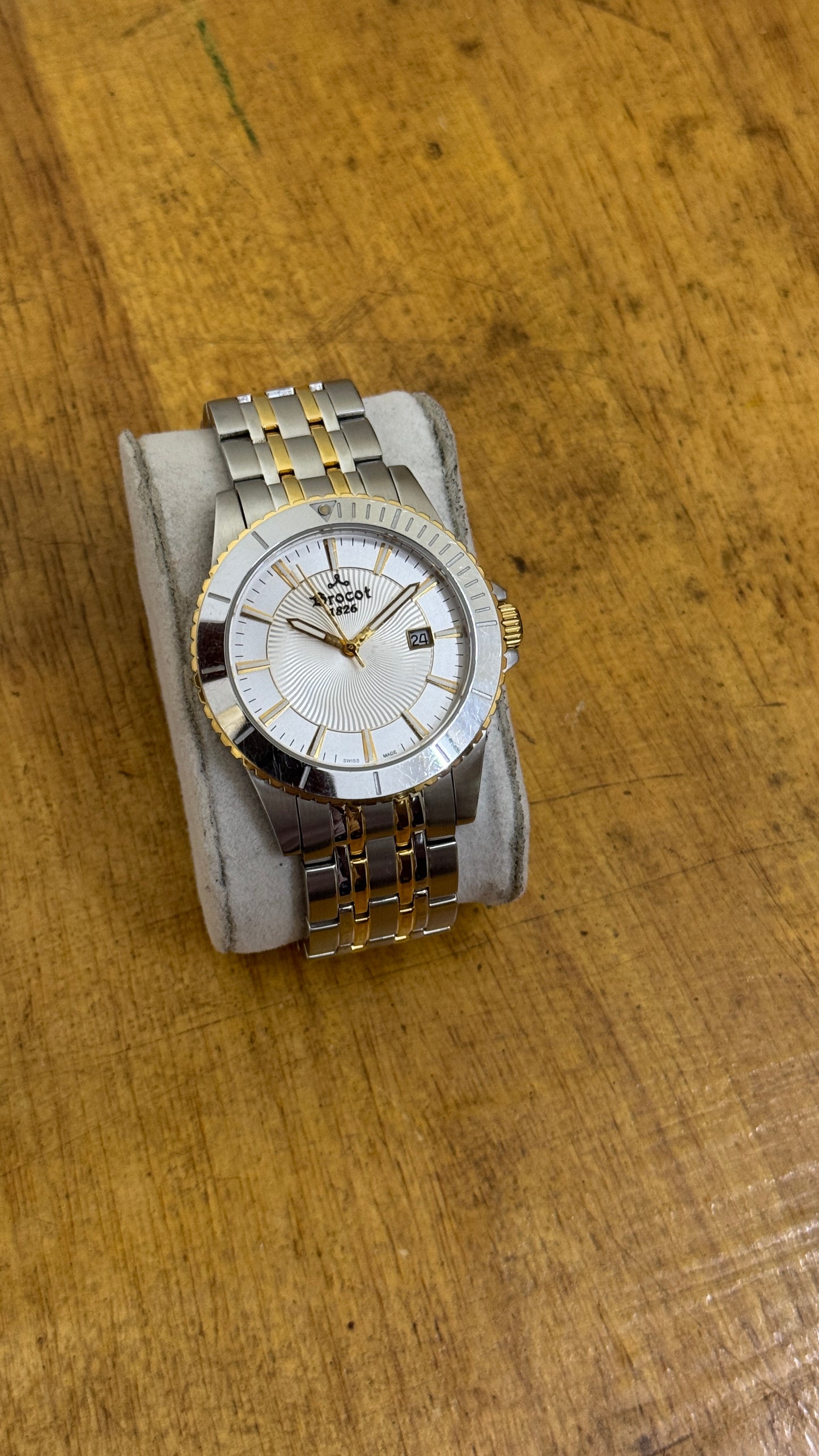 Pre Owned Brocot Swiss Quartz Watch