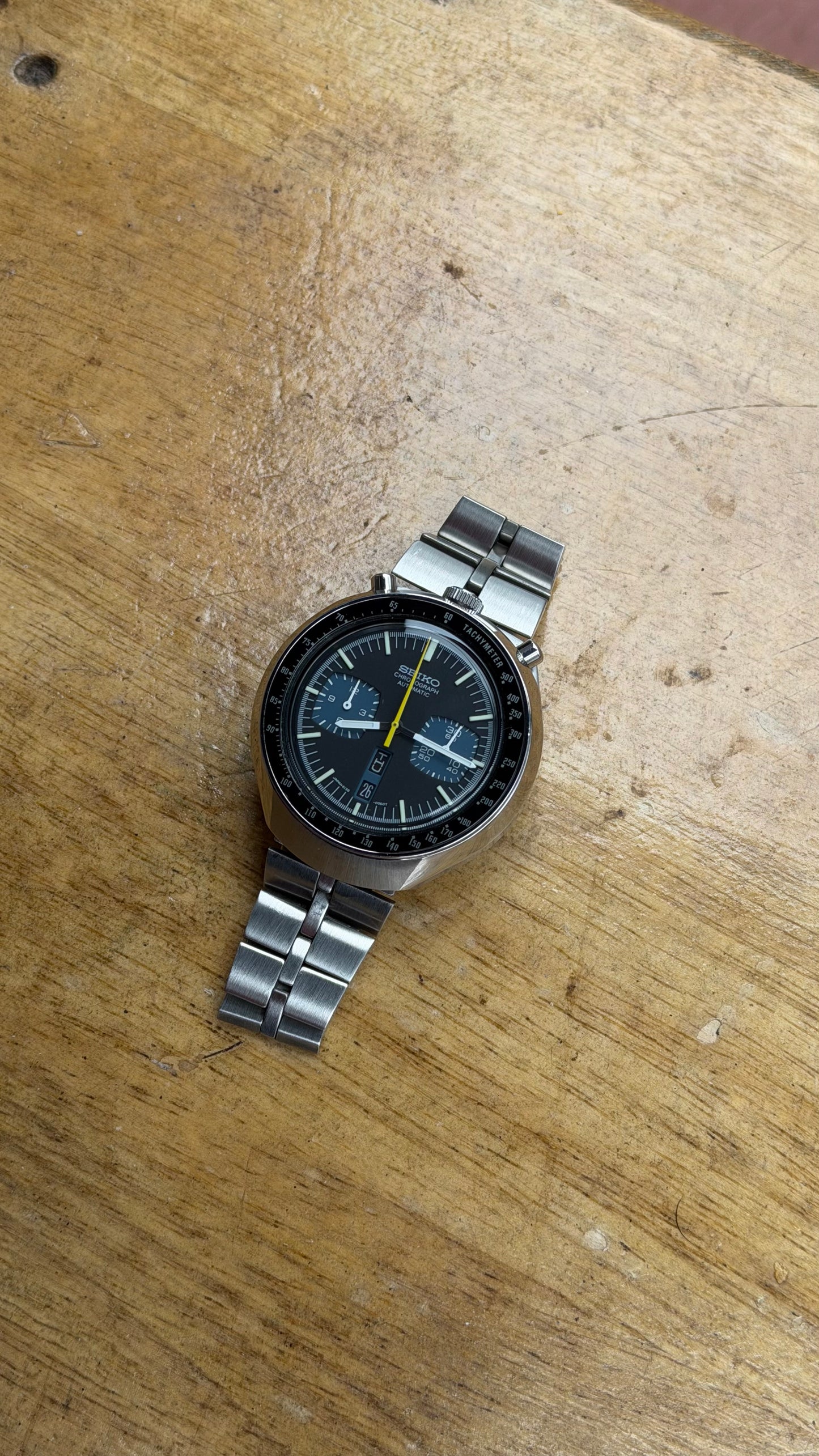 Pre Owned Vintage Seiko Automatic Chronograph (super rare & well preserved)