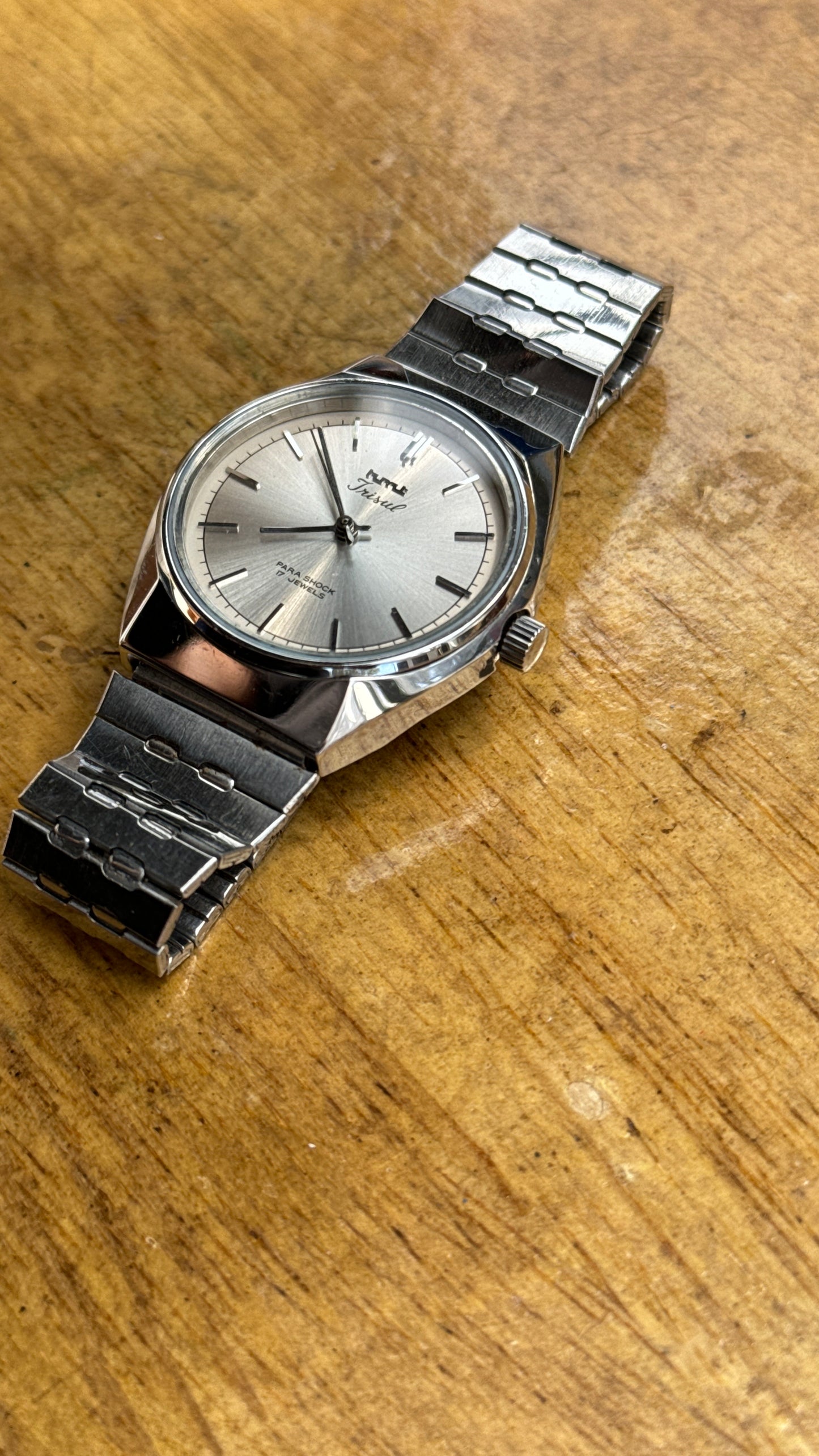 Pre Owned Vintage HMT Trisul - Mechanical Hand Winding Movement