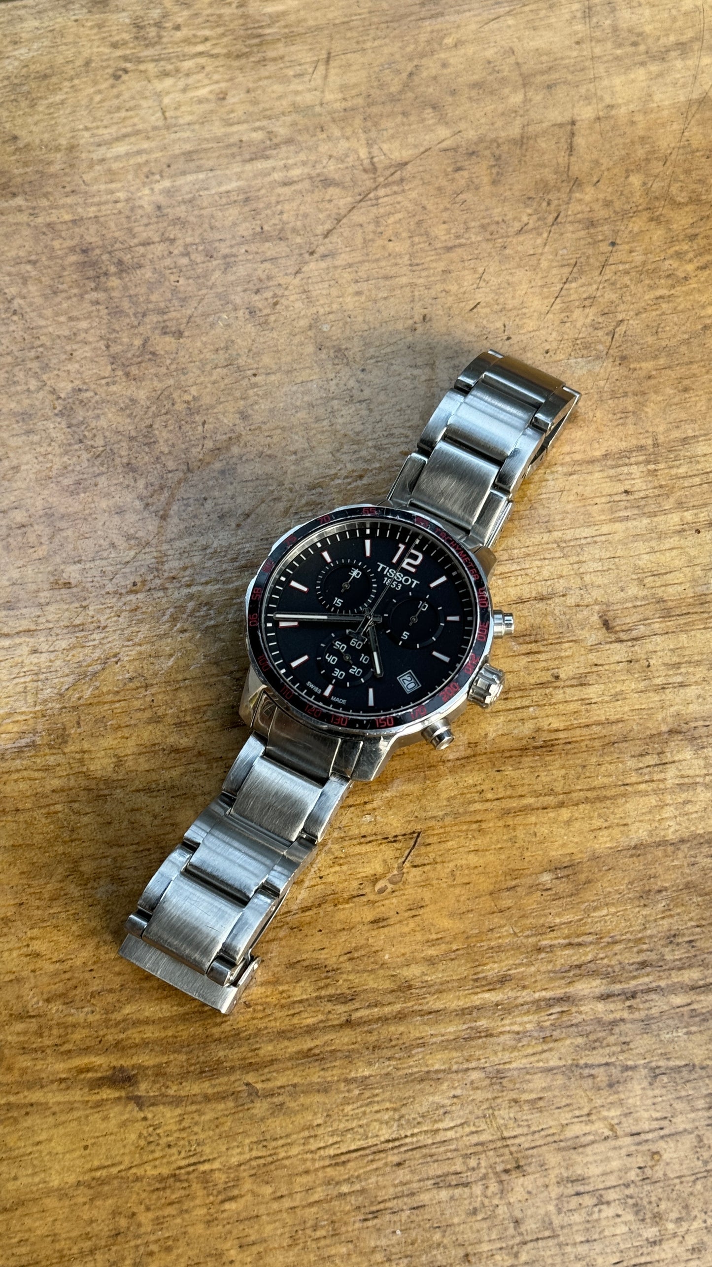 Pre Owned Tissot Quickster Chronograph Watch