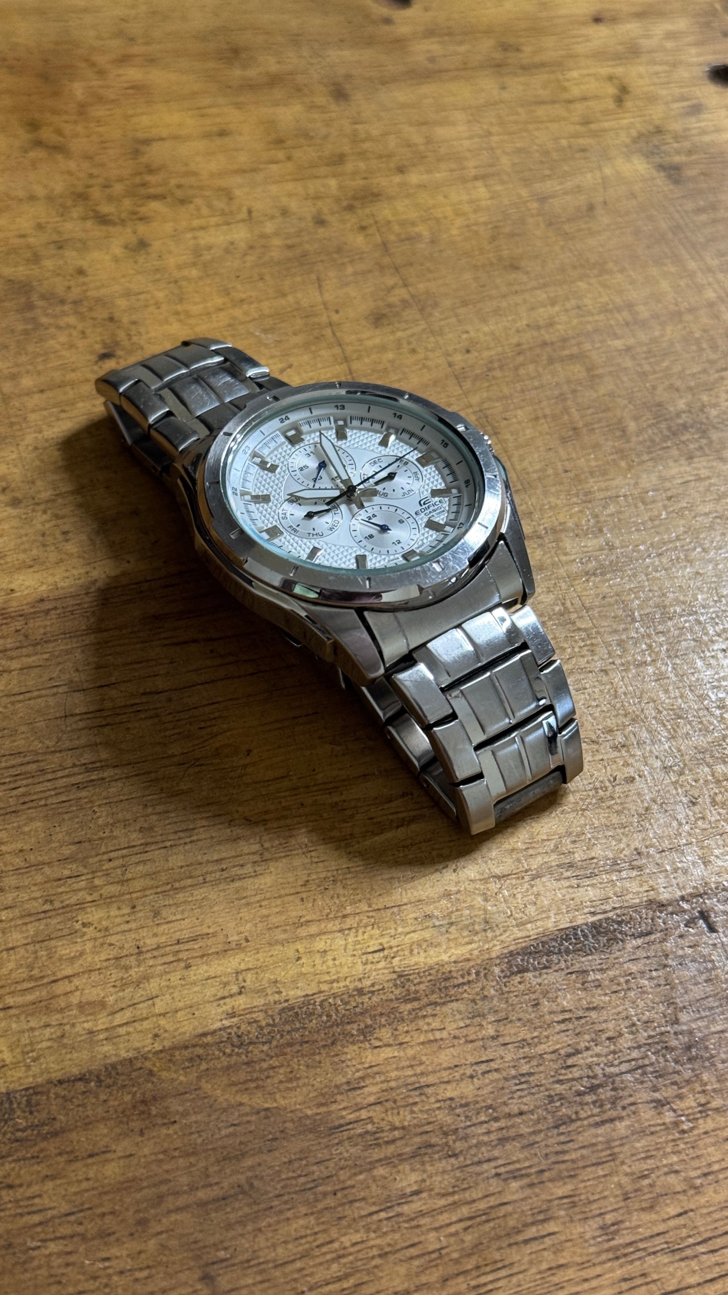 Pre Owned Casio Edifice EF328D Multifunction Watch
