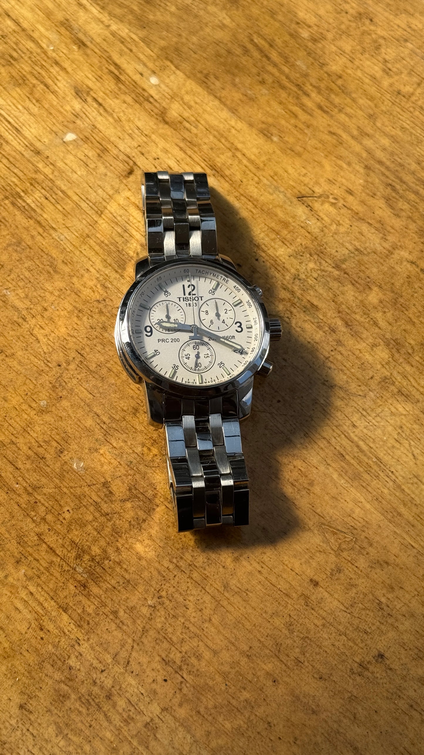 Pre Owned Tissot PRC 200 Chronograph Watch