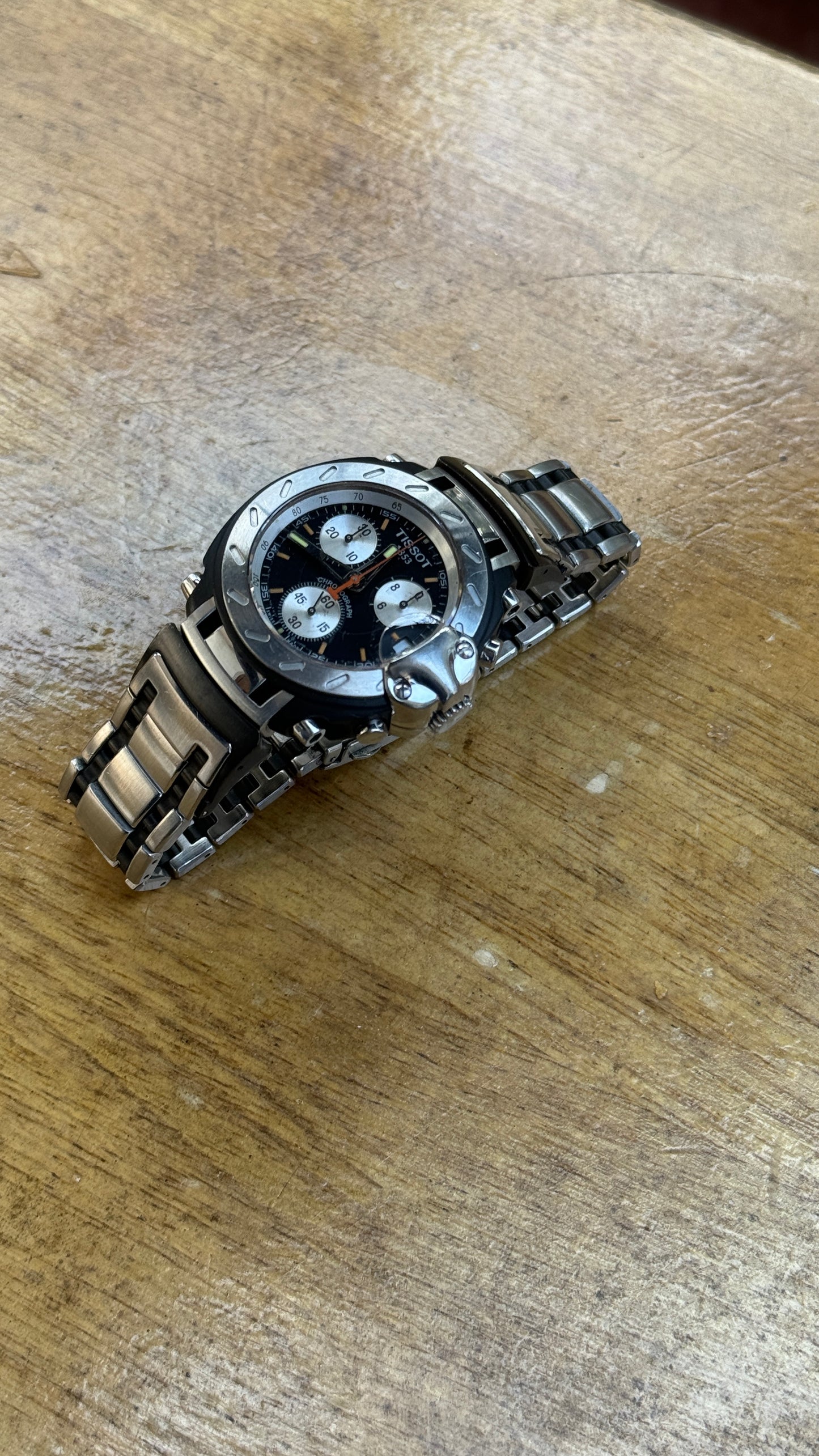 Pre Owned Tissot T Race two tone Chronograph Watch