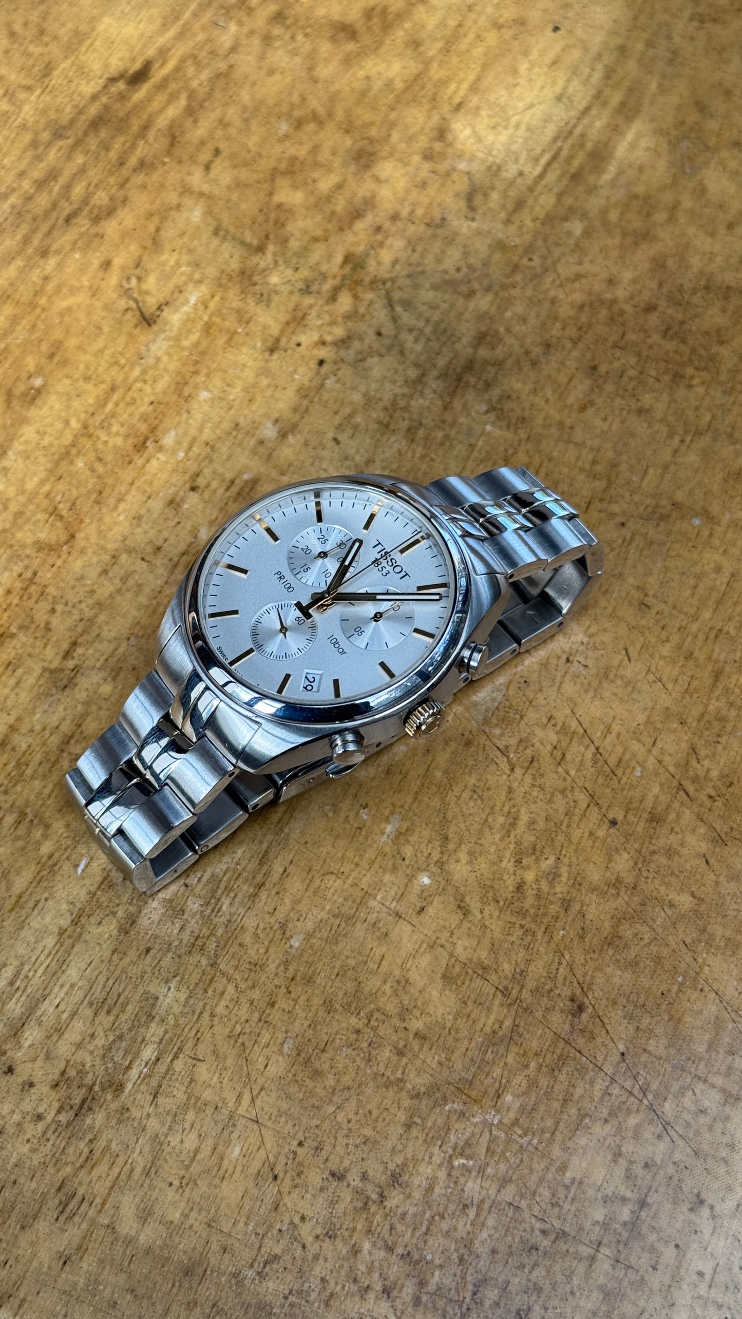 Pre Owned Tissot PR100 Chronograph Watch
