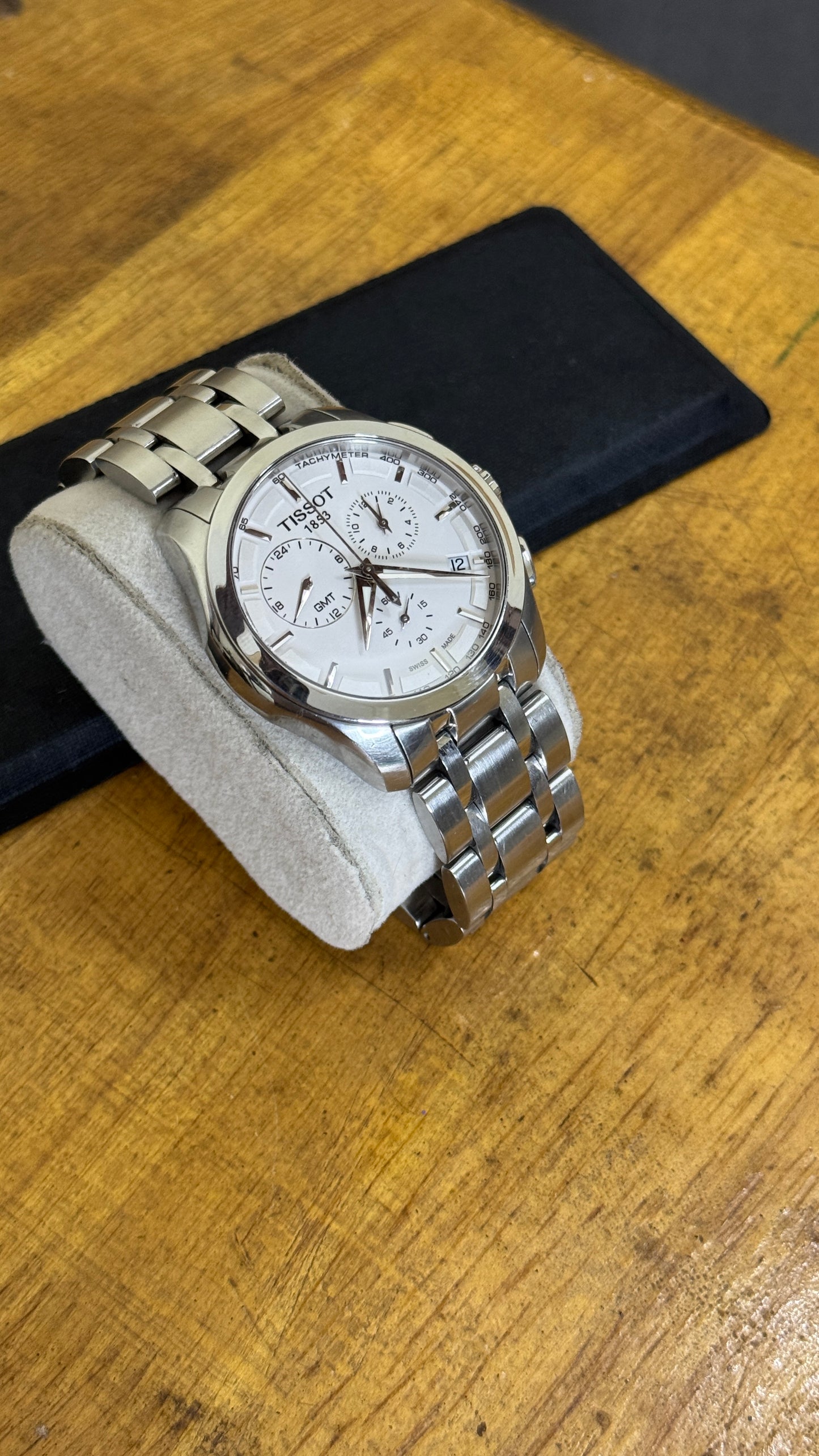Pre Owned Tissot Couturier GMT Chronograph Watch