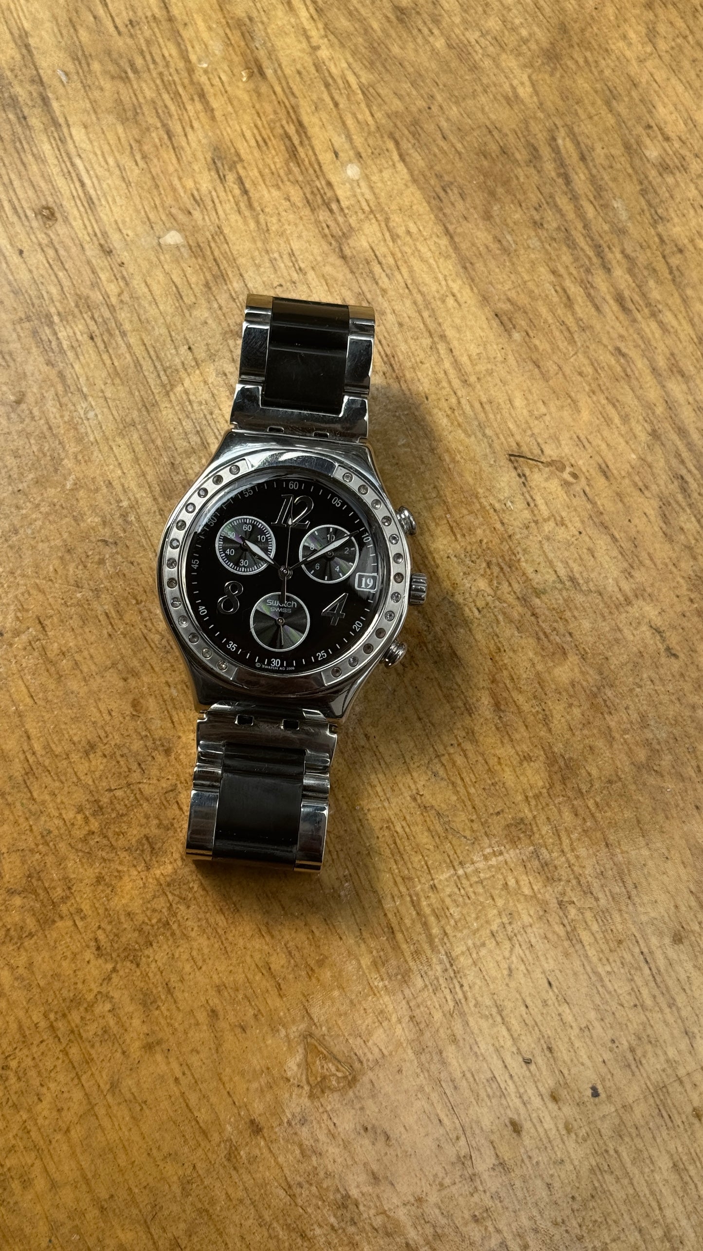 Pre Owned Swatch Irony Chronograph