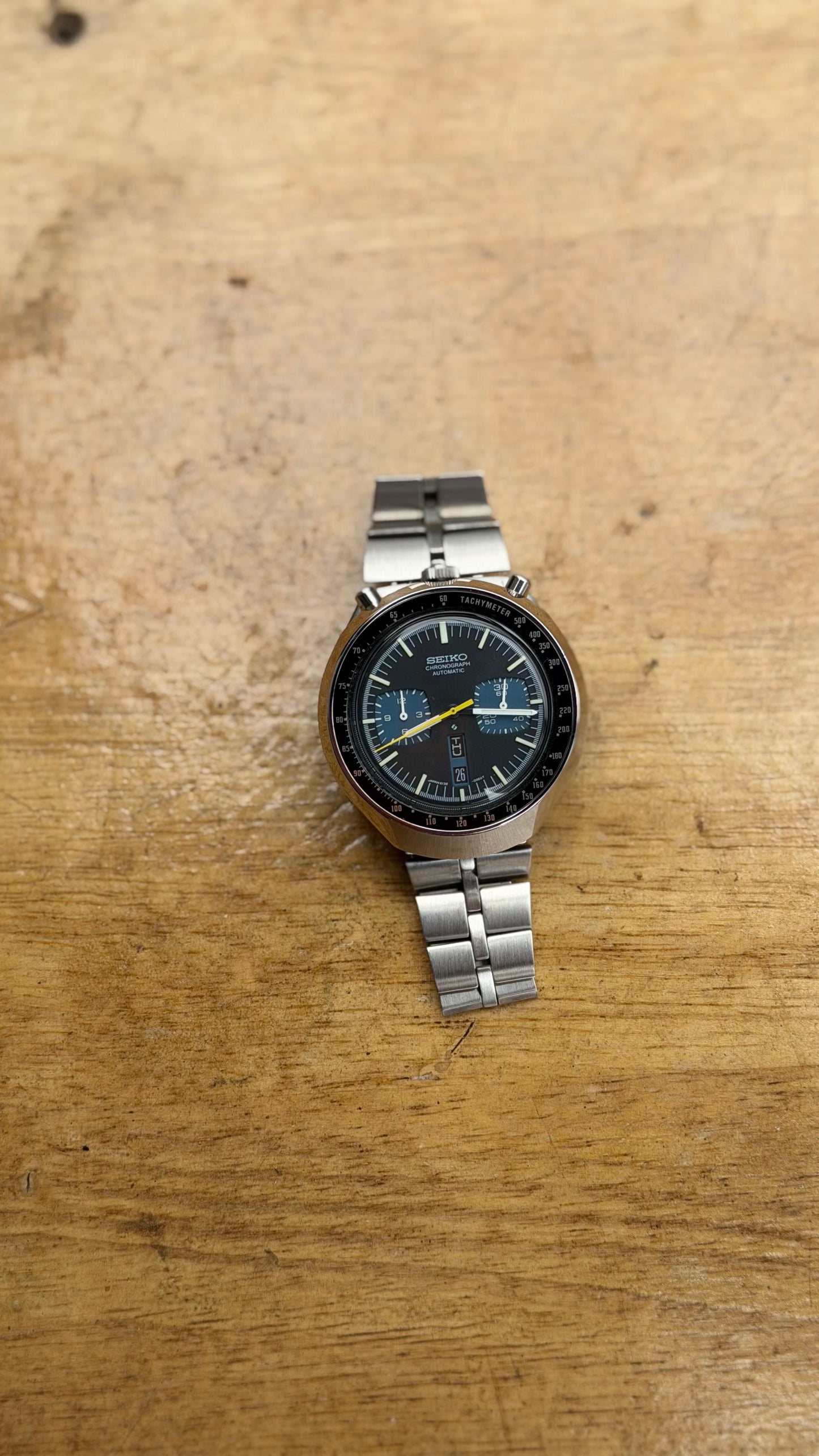Pre Owned Vintage Seiko Automatic Chronograph (super rare & well preserved)