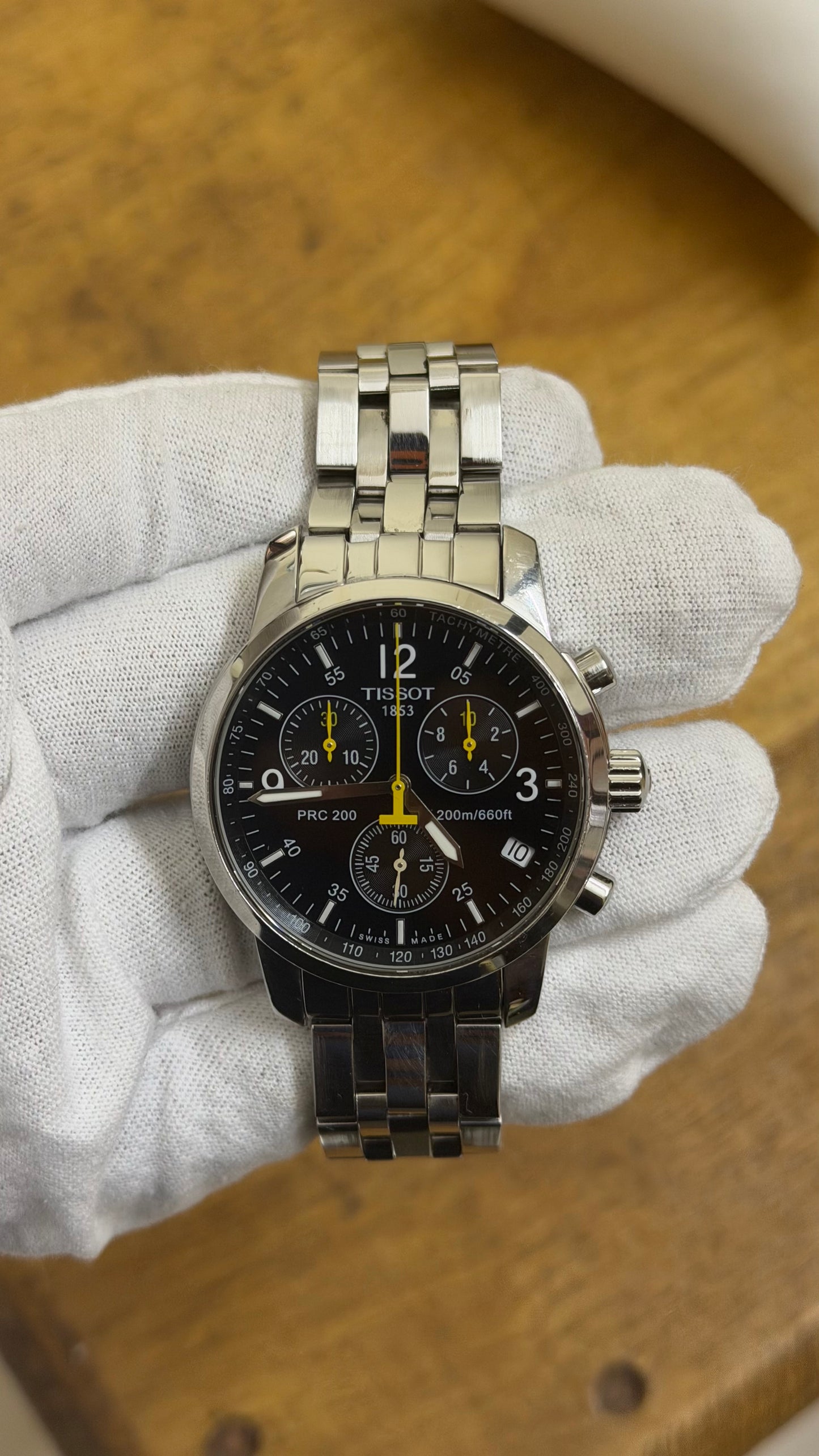 Pre Owned Tissot PRC 200 Chronograph Watch