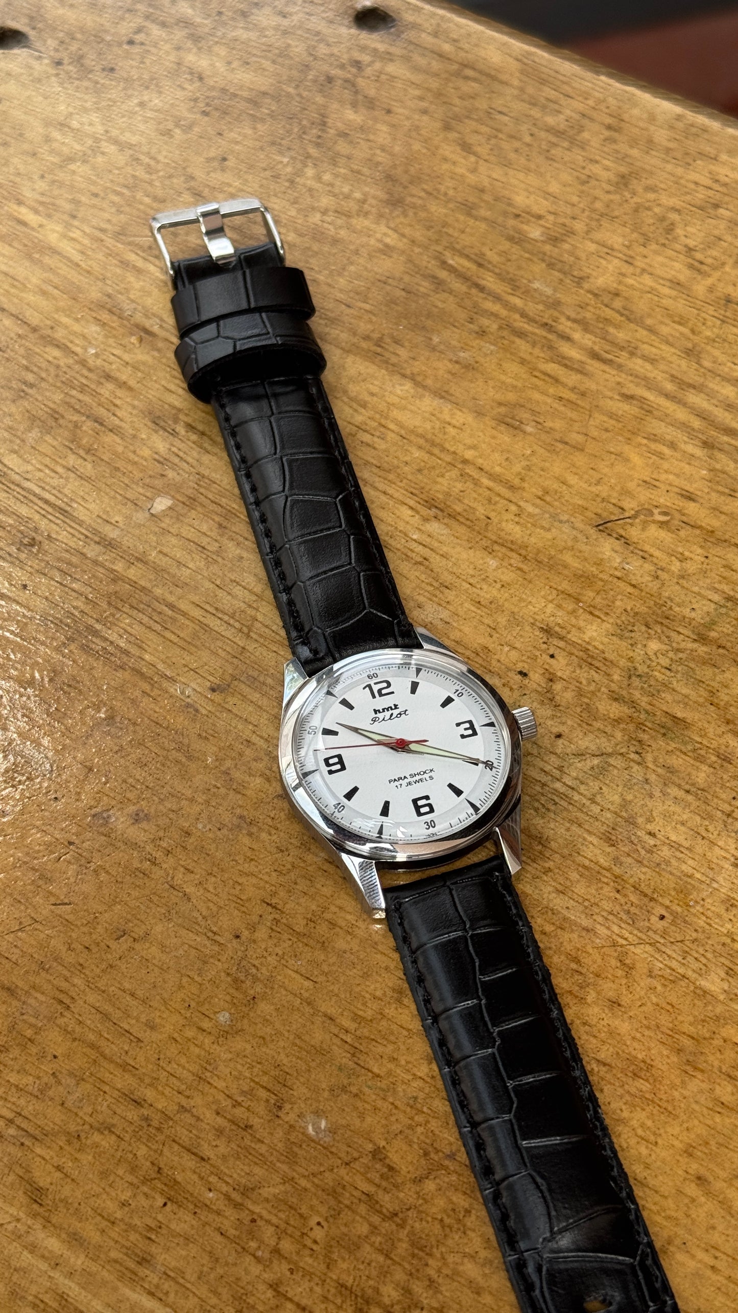 Pre Owned Vintage HMT Pilot - 1980s - Restored