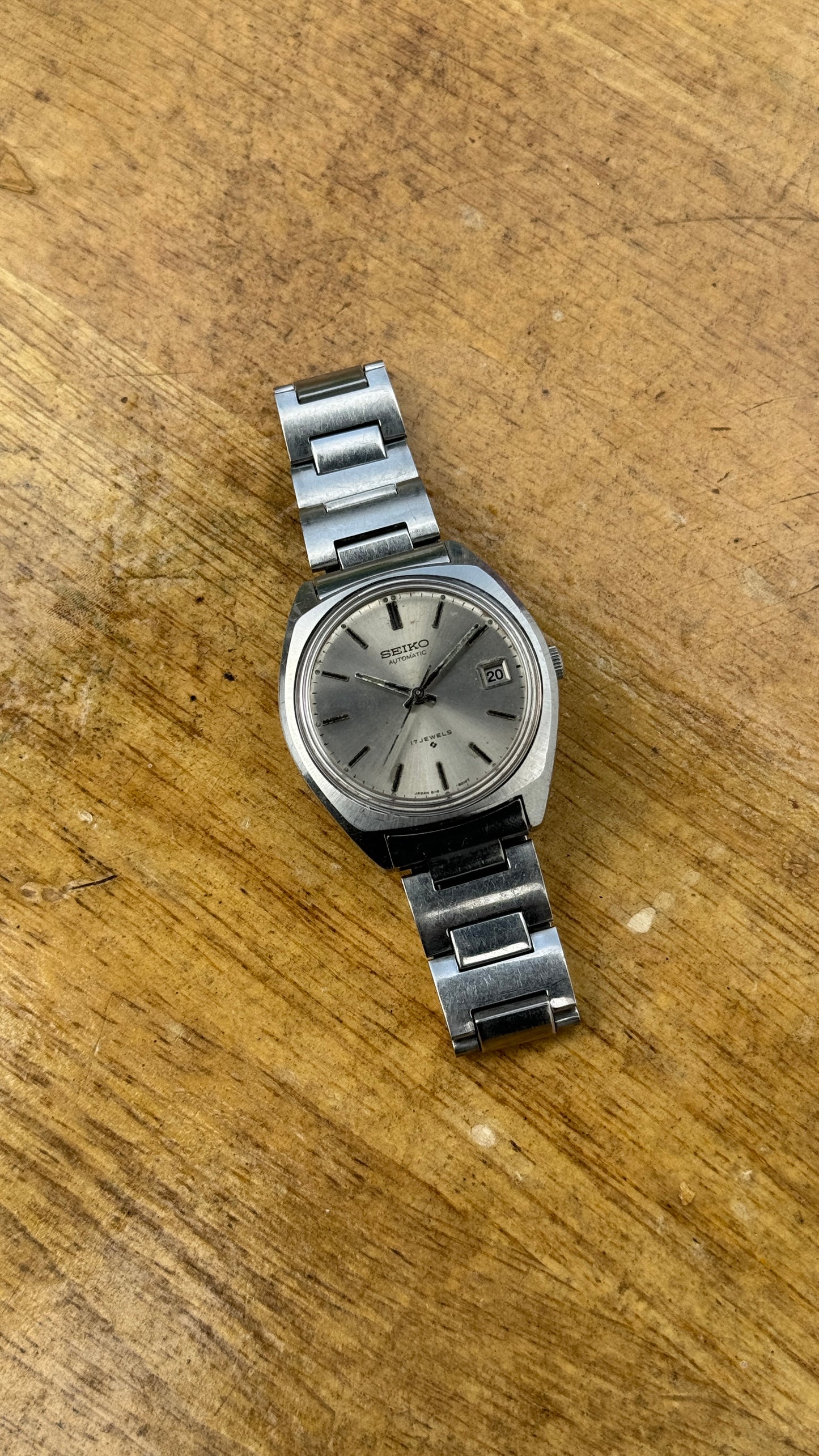 Pre Owned Vintage Seiko Automatic Watch 1970s