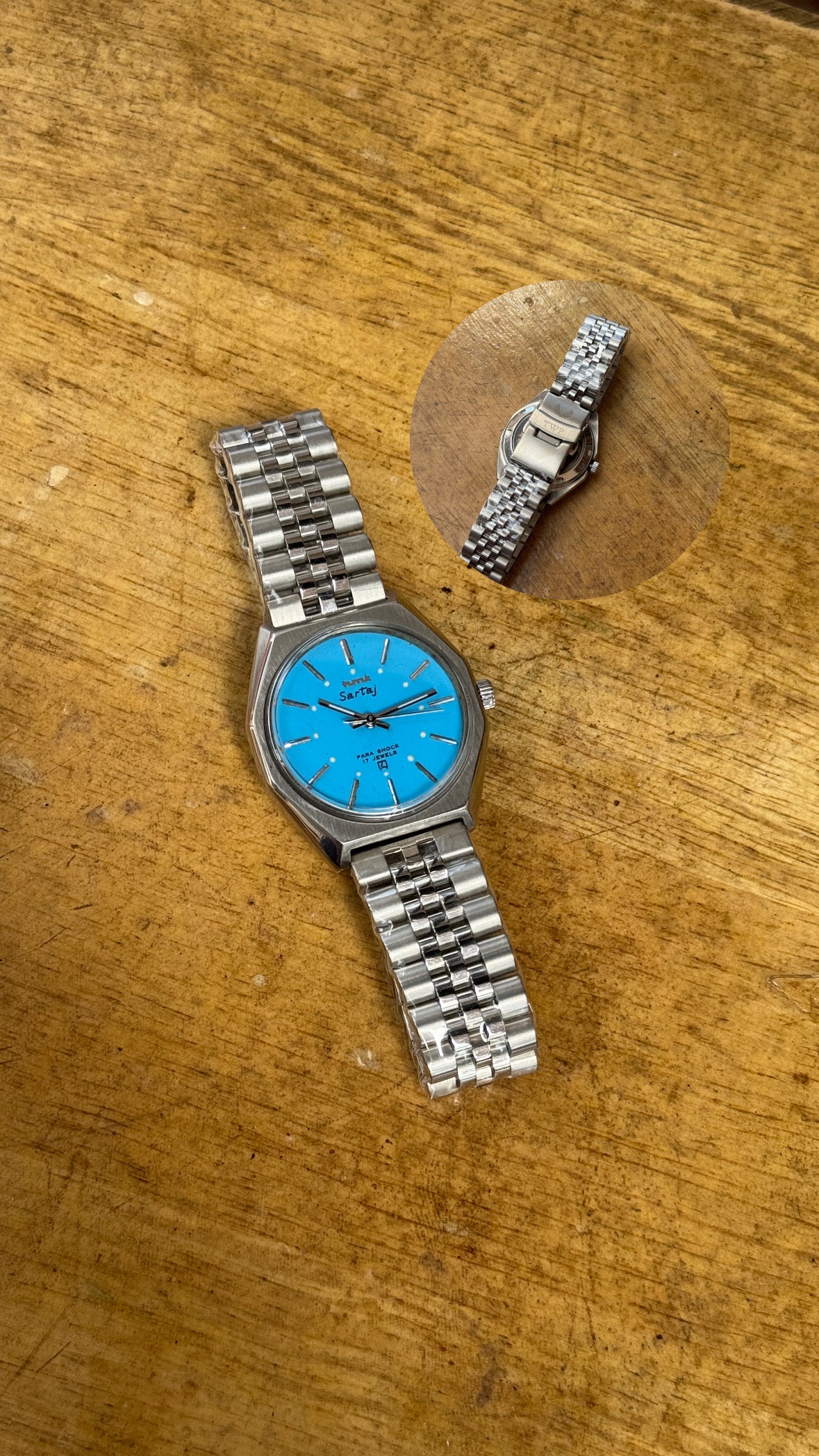 Pre Owned Vintage HMT Sarjat - 1980s - Restored