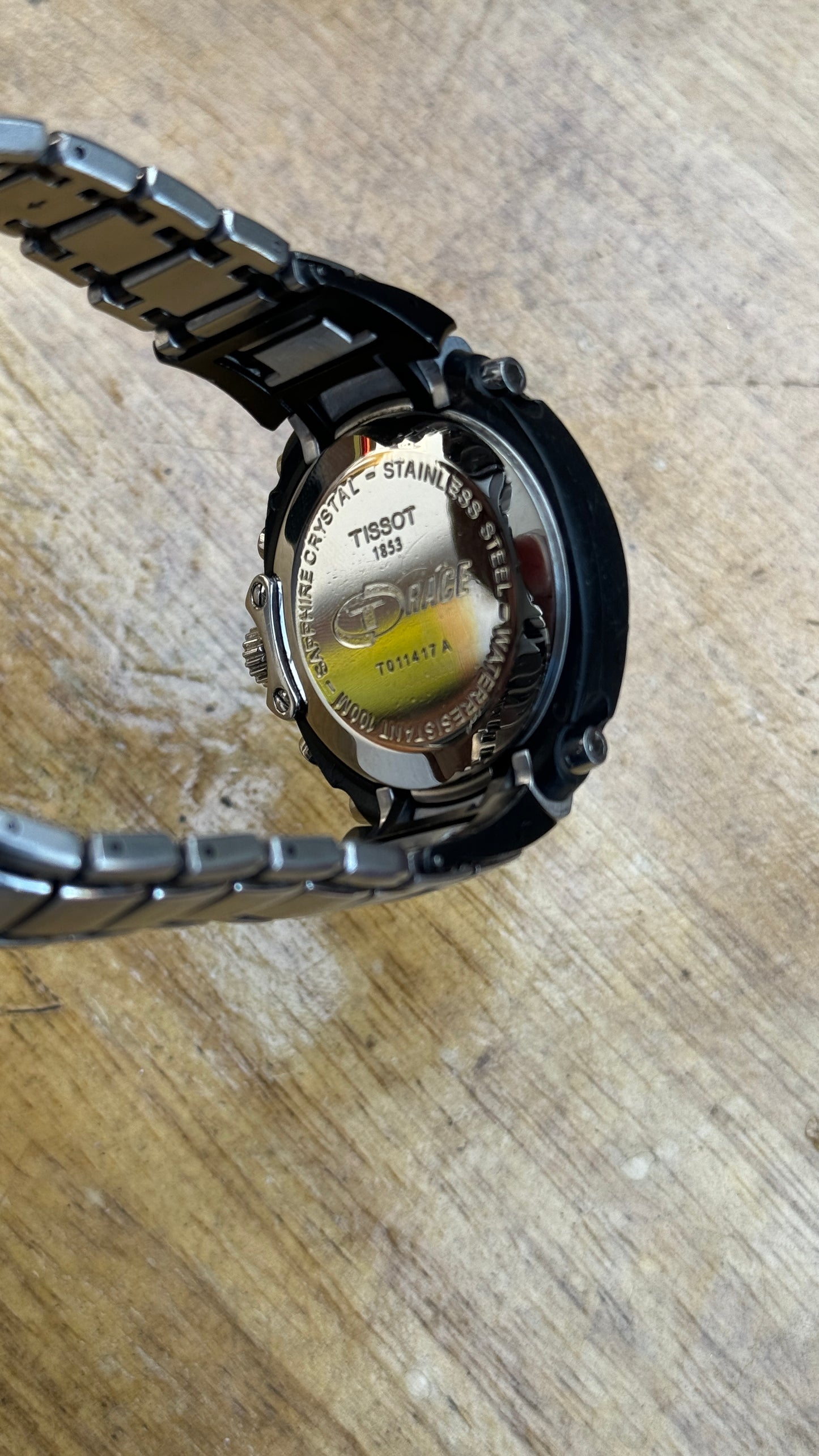 Pre Owned Tissot T Race two tone Chronograph Watch