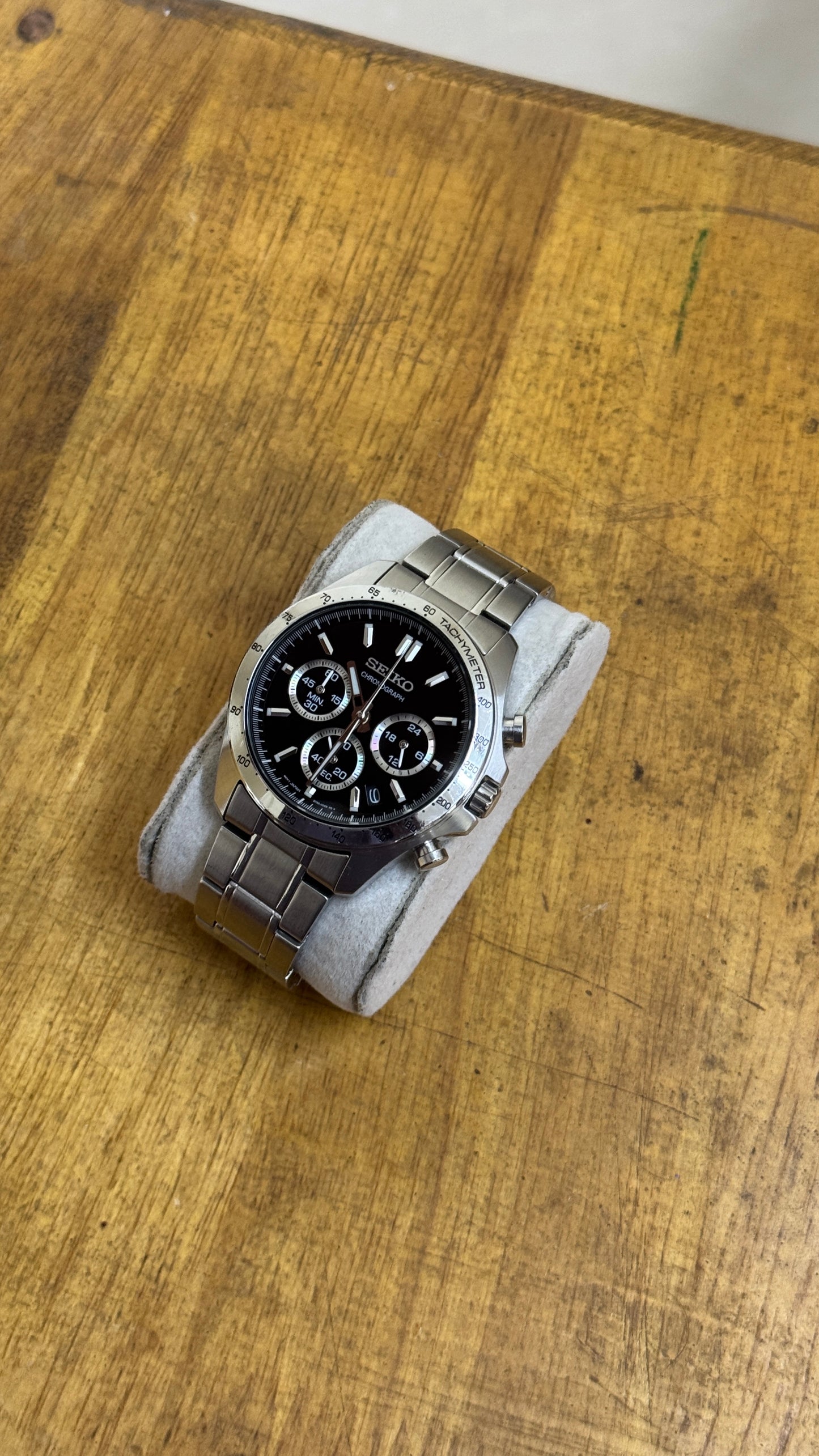Pre Owned Seiko Spirit Chronograph Watch