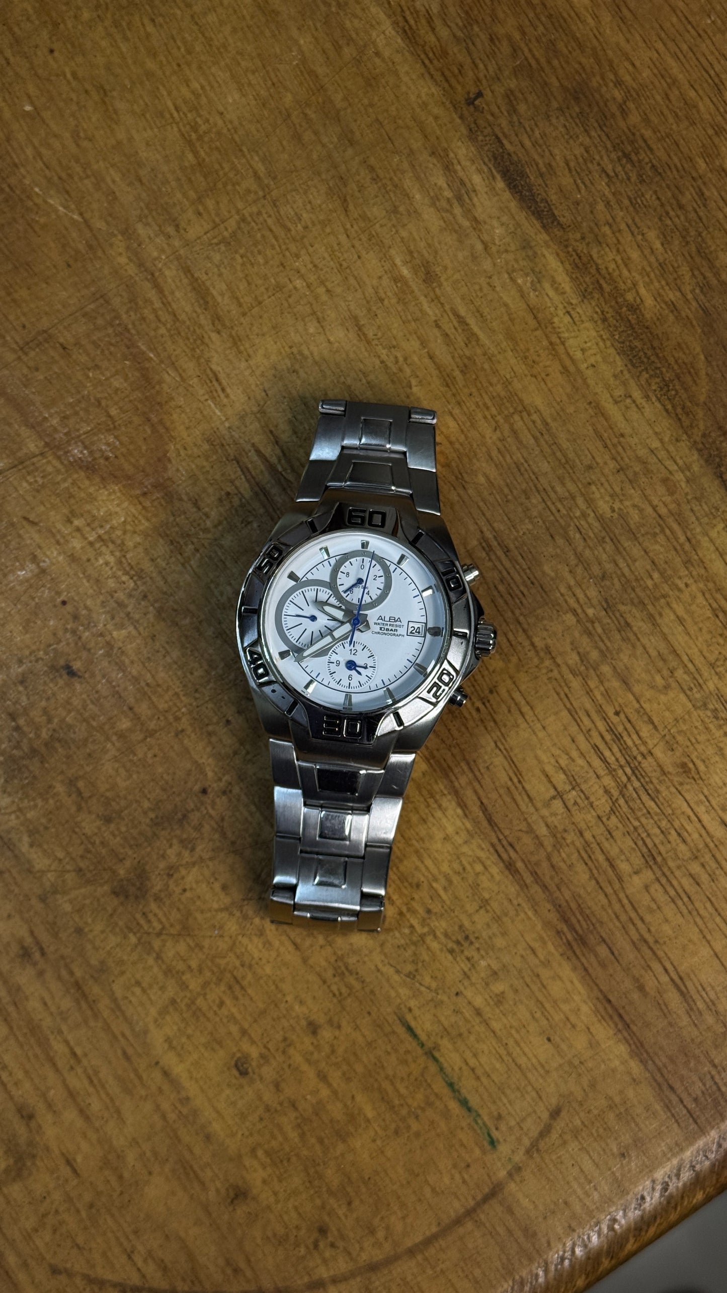 Pre Owned Alba Chronograph Watch