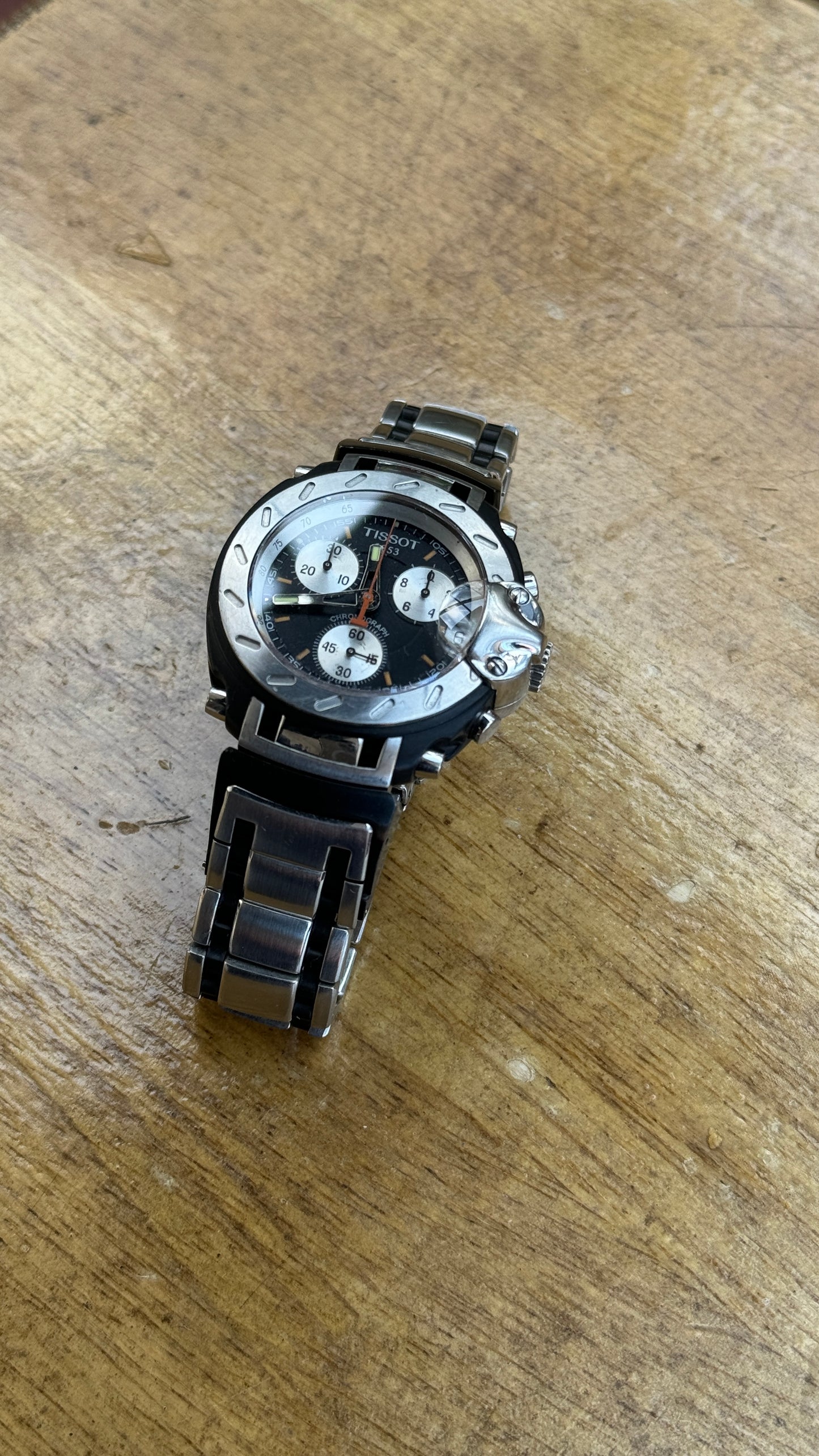 Pre Owned Tissot T Race two tone Chronograph Watch