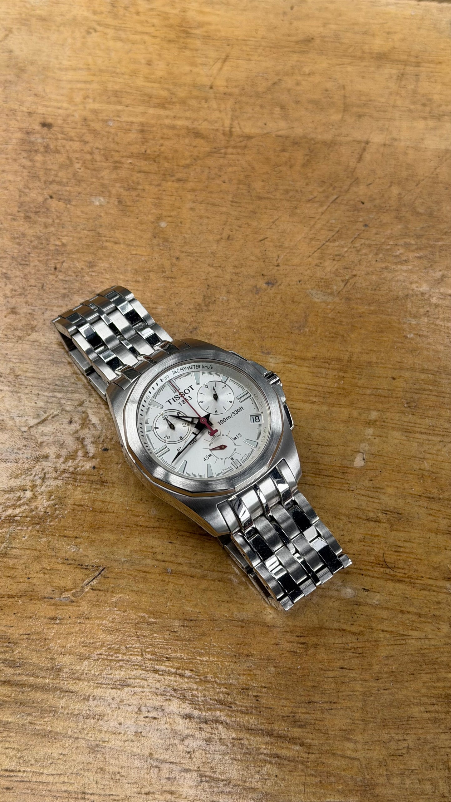 Pre Owned Tissot PRC 100 Chronograph Watch