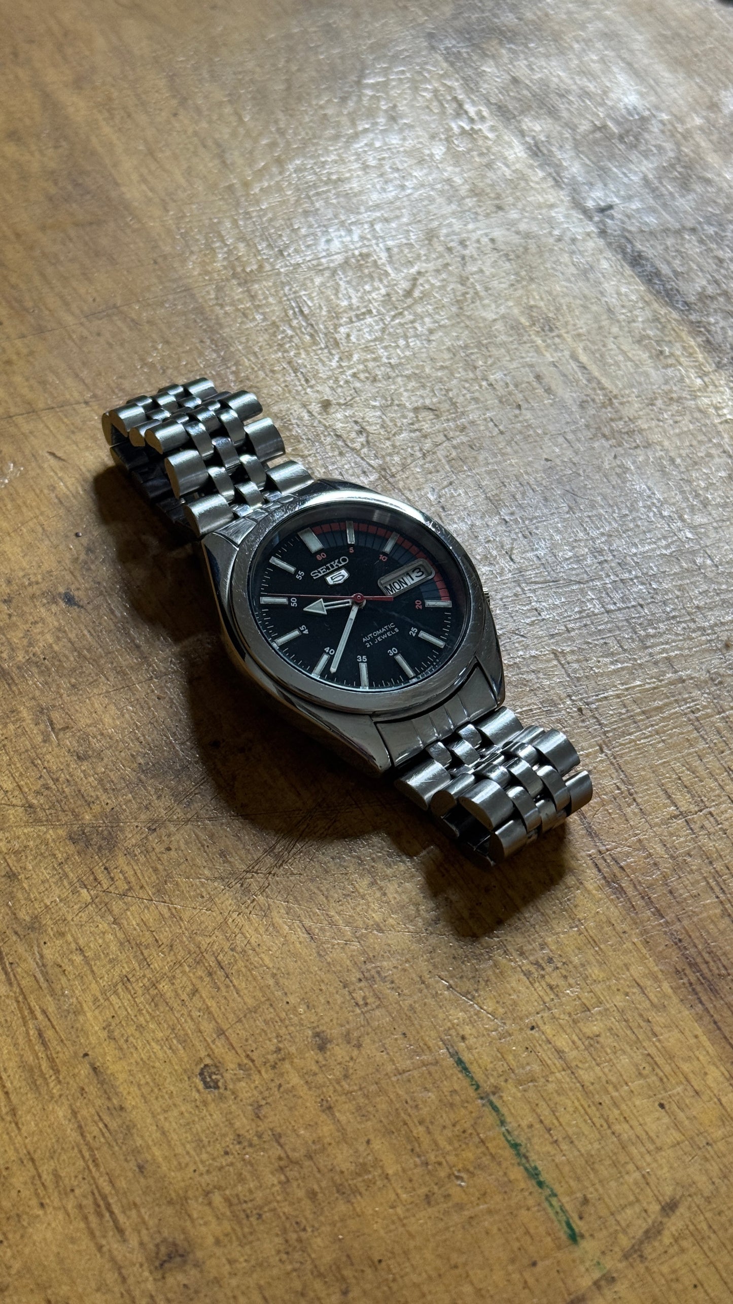 Preowned vintage Seiko 5 Automatic