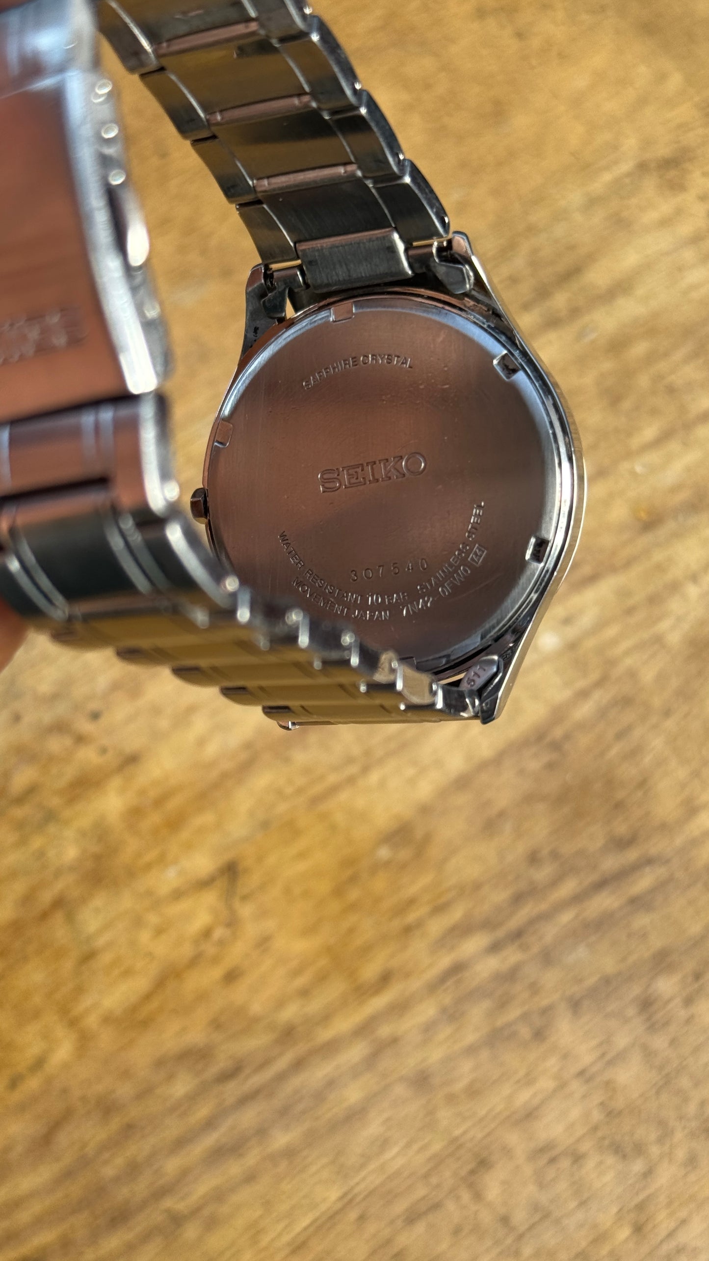 Pre Owned Seiko Classic Sapphire Watch