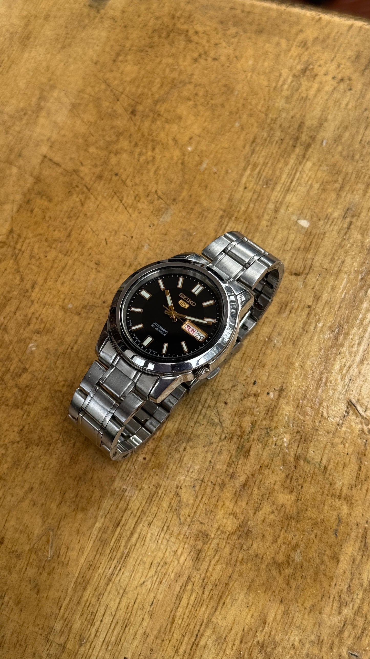 Preowned Seiko 5 Automatic