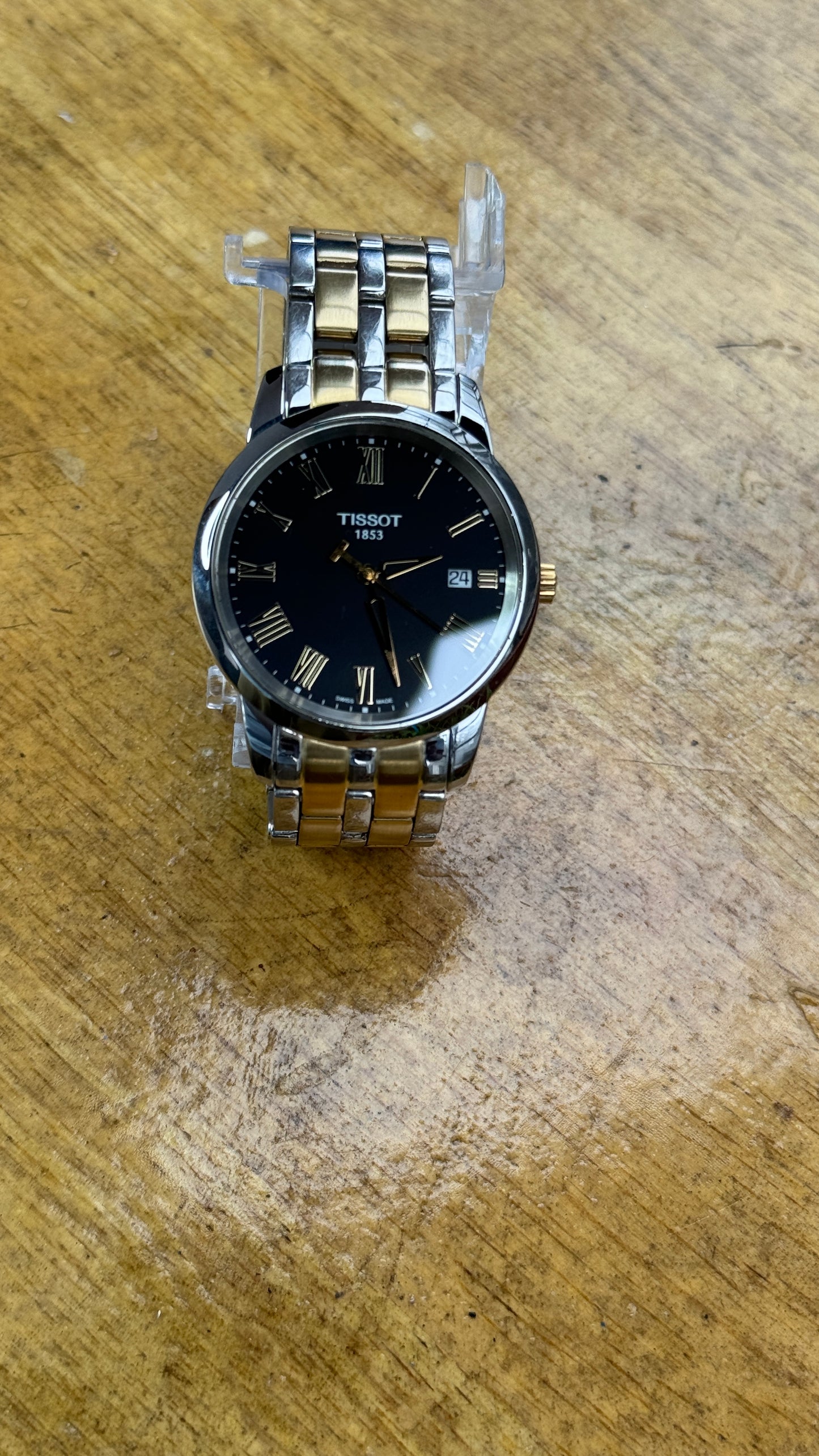 Pre Owned Tissot Classic Dream Two Tone - Quartz Watxh