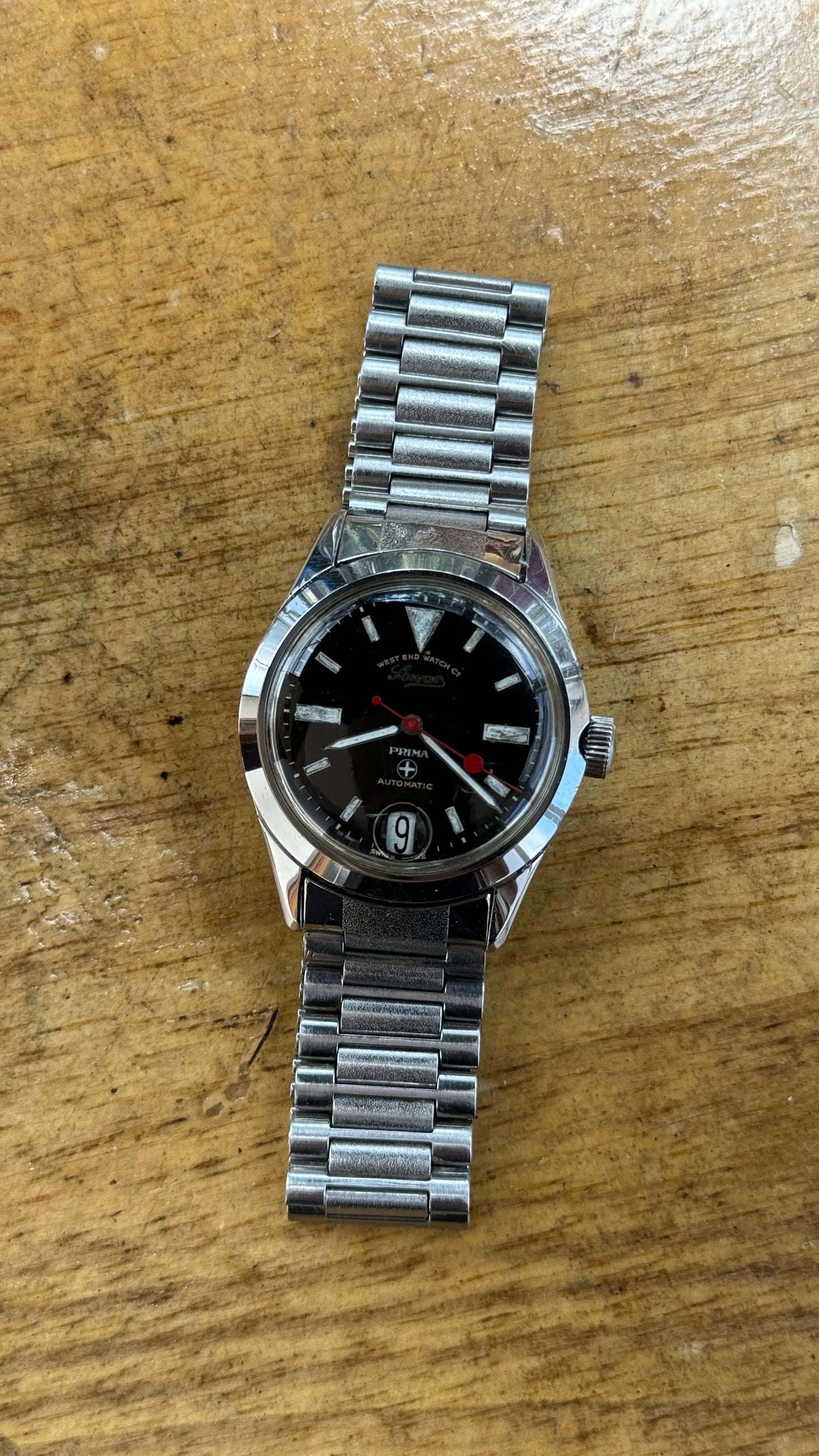 West End Watch Co Sower Prima Automatic Watch