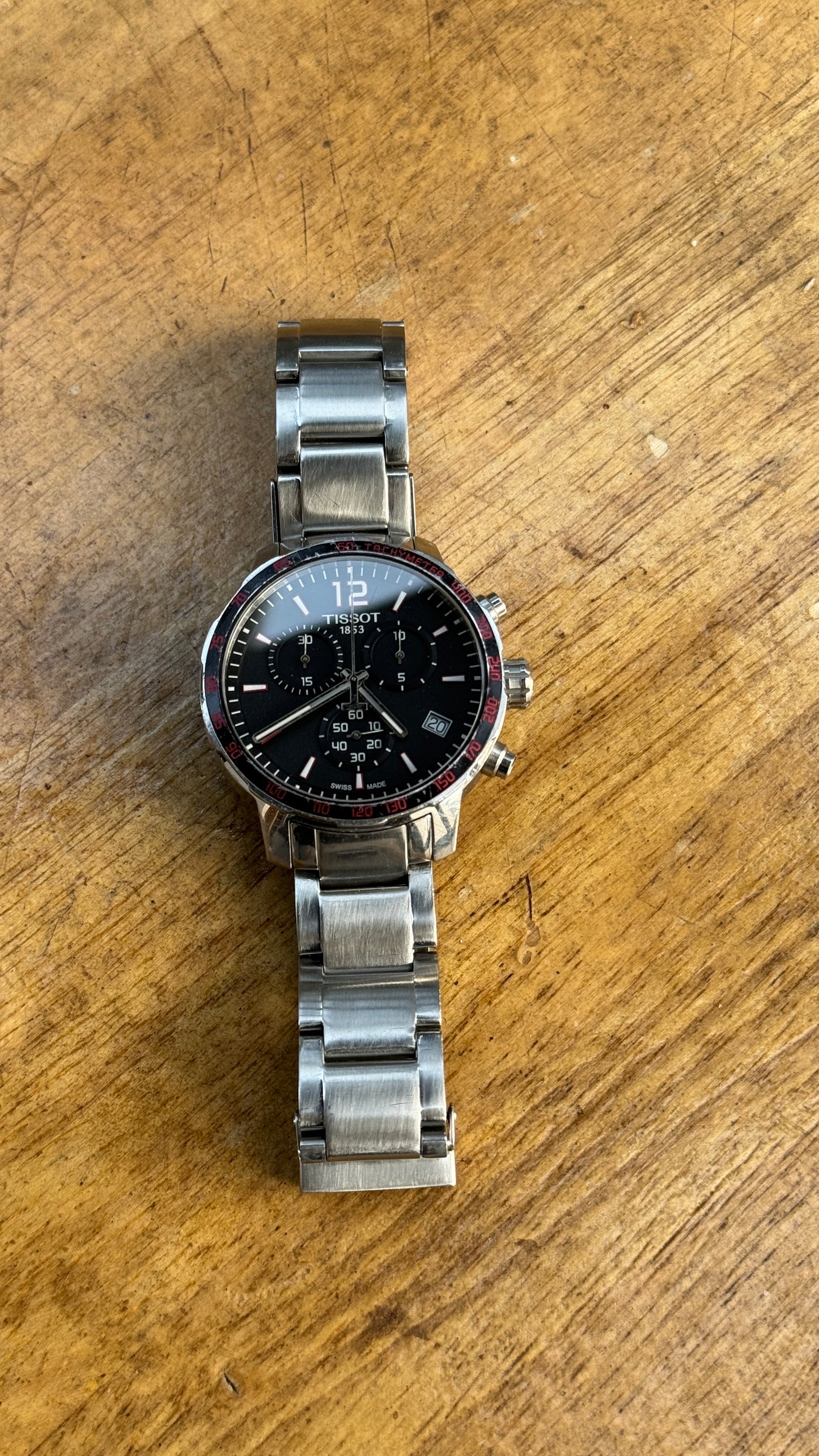 Pre Owned Tissot Quickster Chronograph Watch