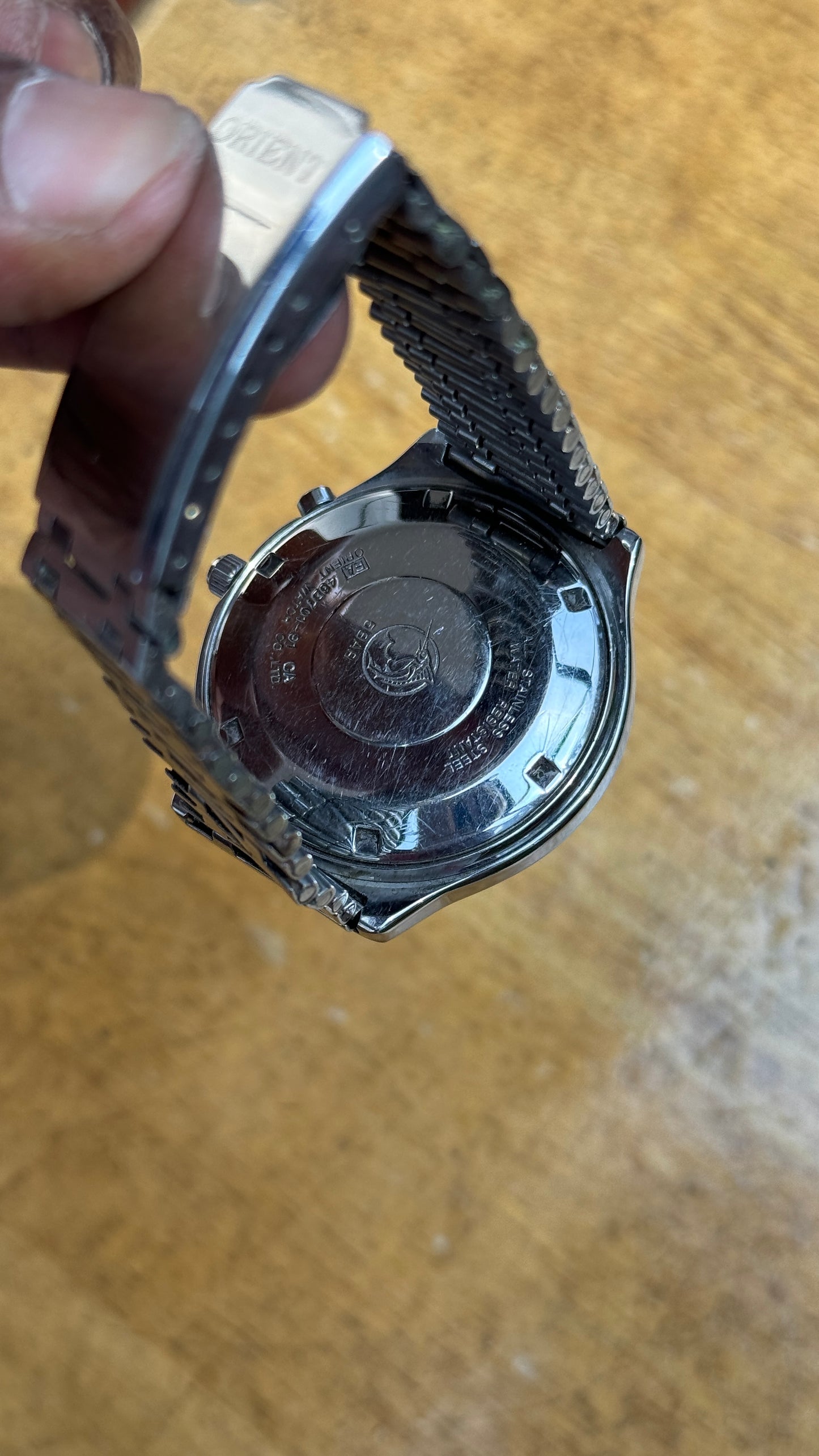 Vintage Orient Multi Year Calendar Watch