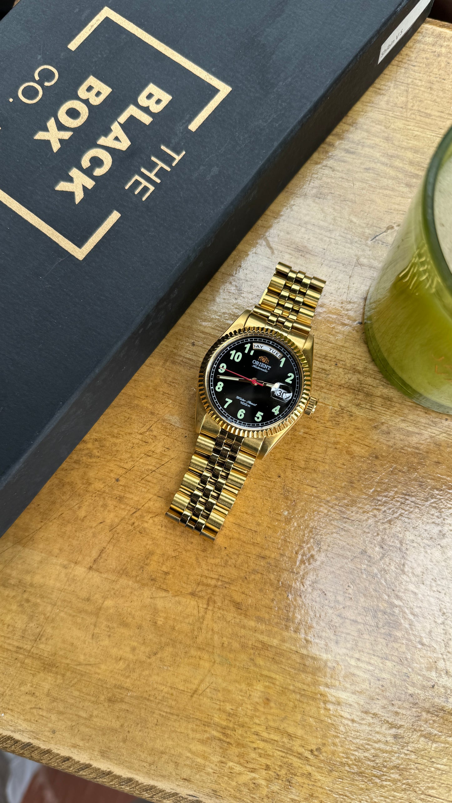 Pre Owned Orient Oyster Day Date Automatic Watch