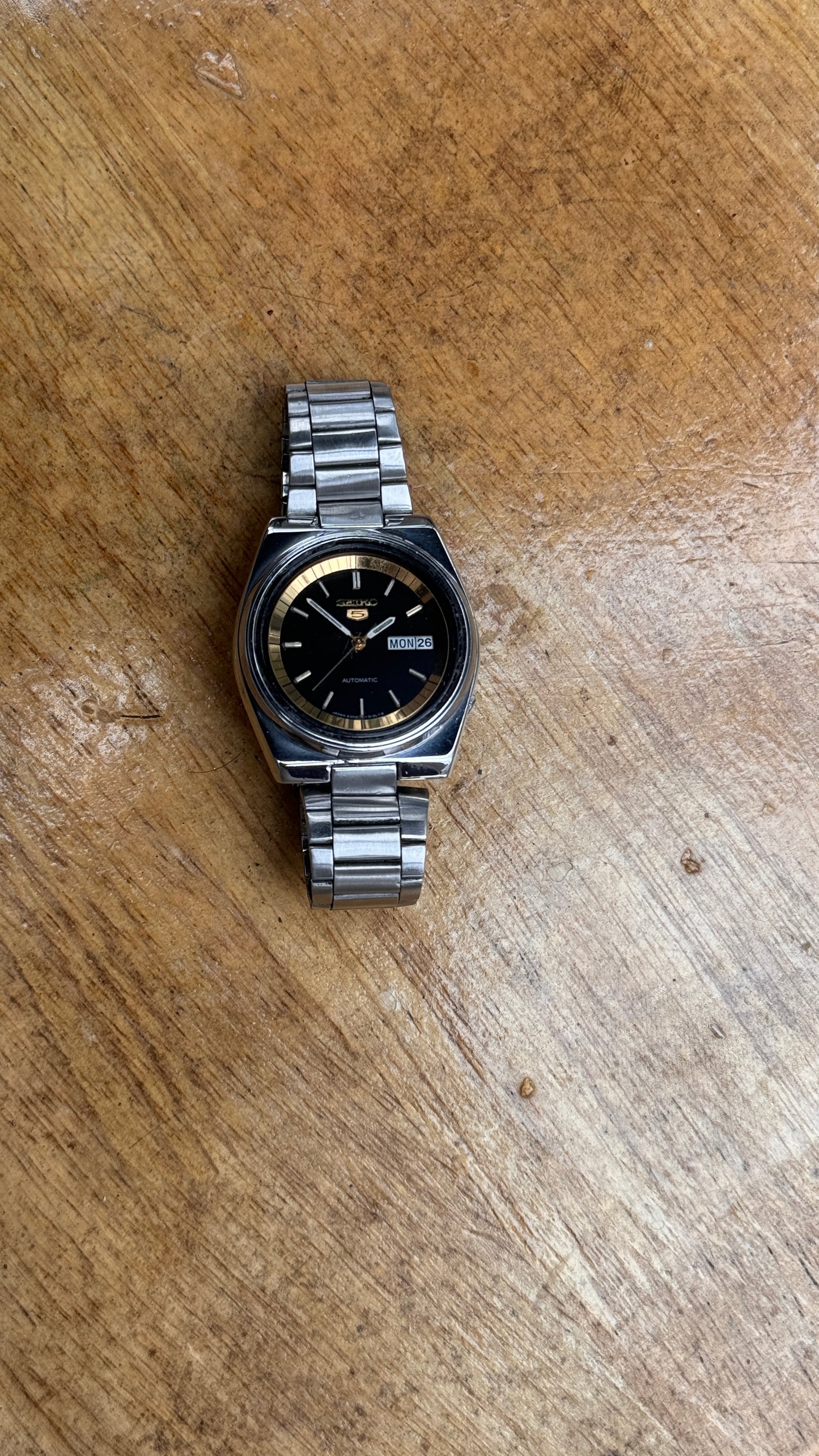 Pre Owned Vintage Seiko 5 Automatic