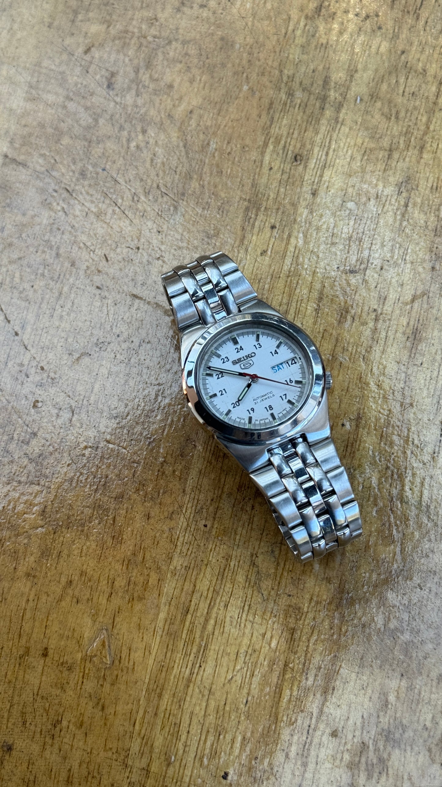 Pre Owned Vintage Seiko 5 Automatic Watch