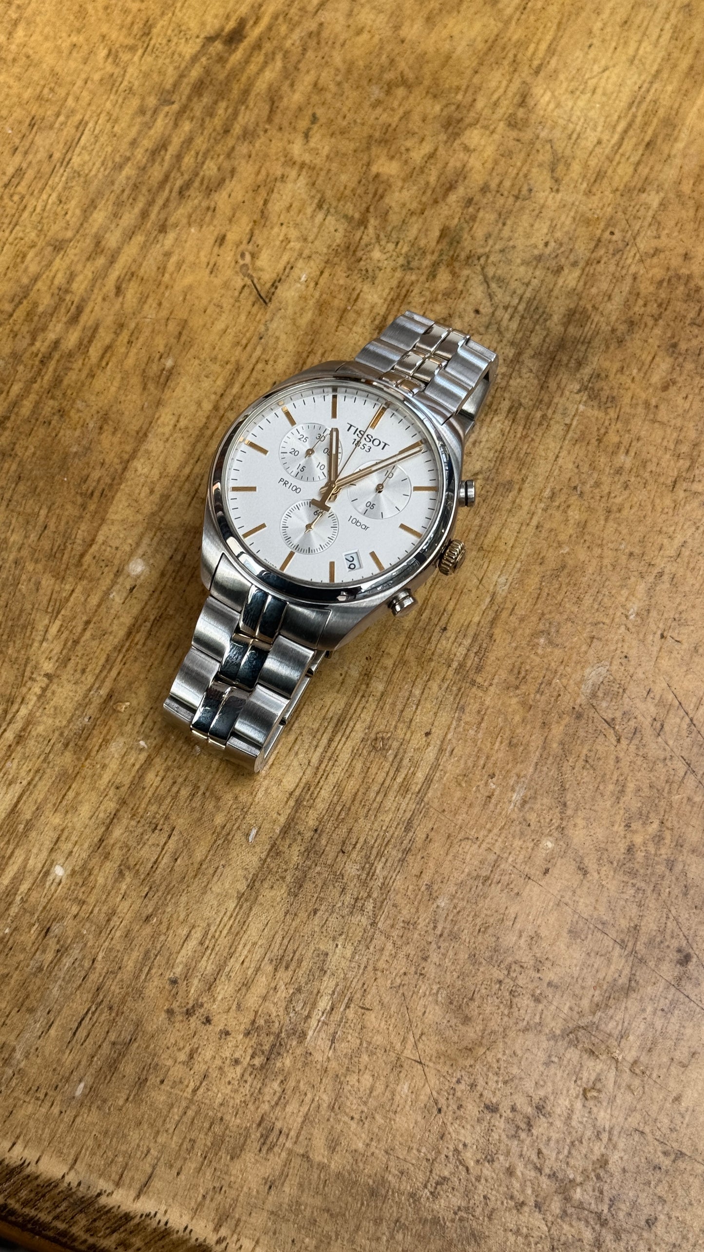 Pre Owned Tissot PR100 Chronograph Watch