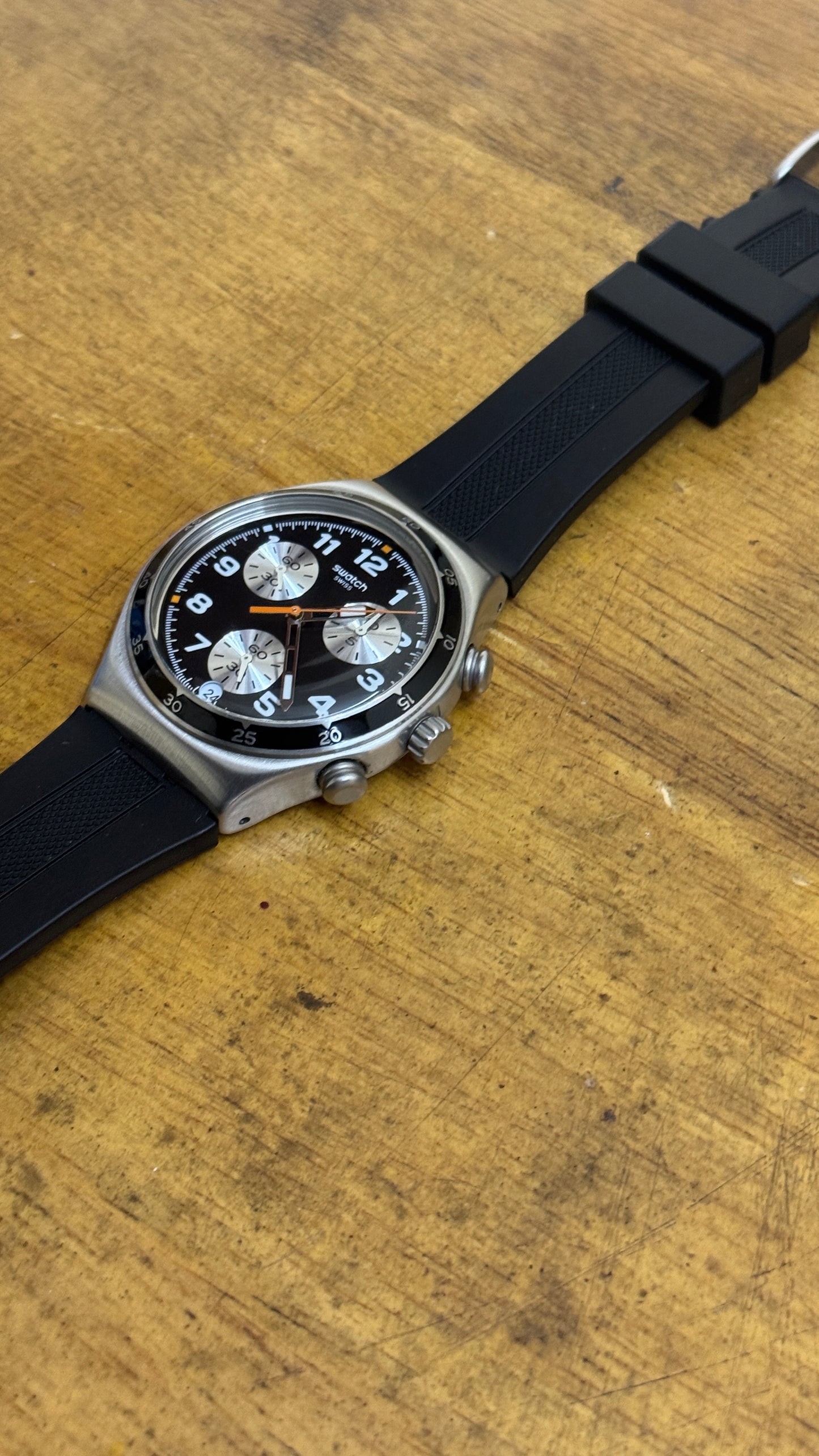 Pre Owned Swatch Irony Chronograph Watch