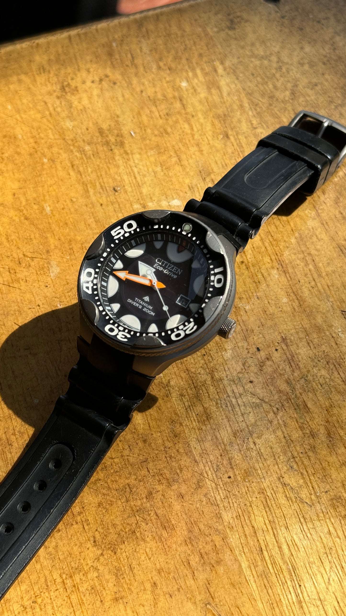 Pre Owned Citizen Orca Titanium Promaster - BN0015-07E