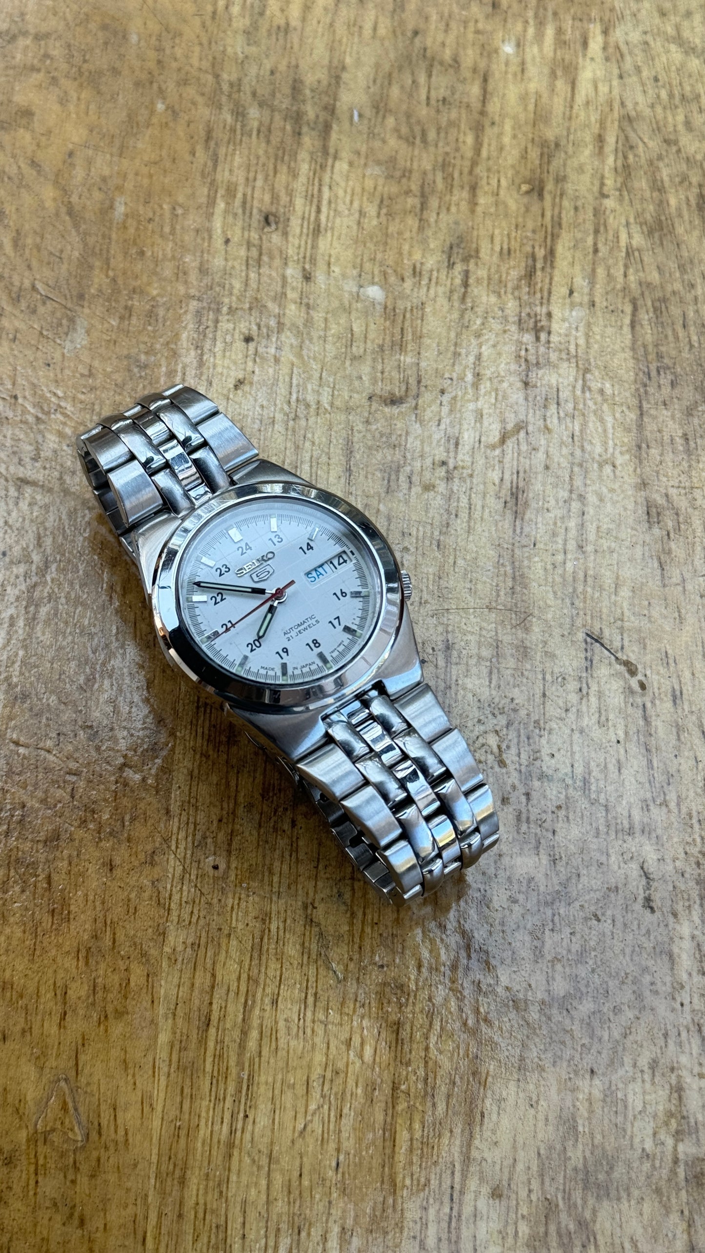 Pre Owned Vintage Seiko 5 Automatic Watch