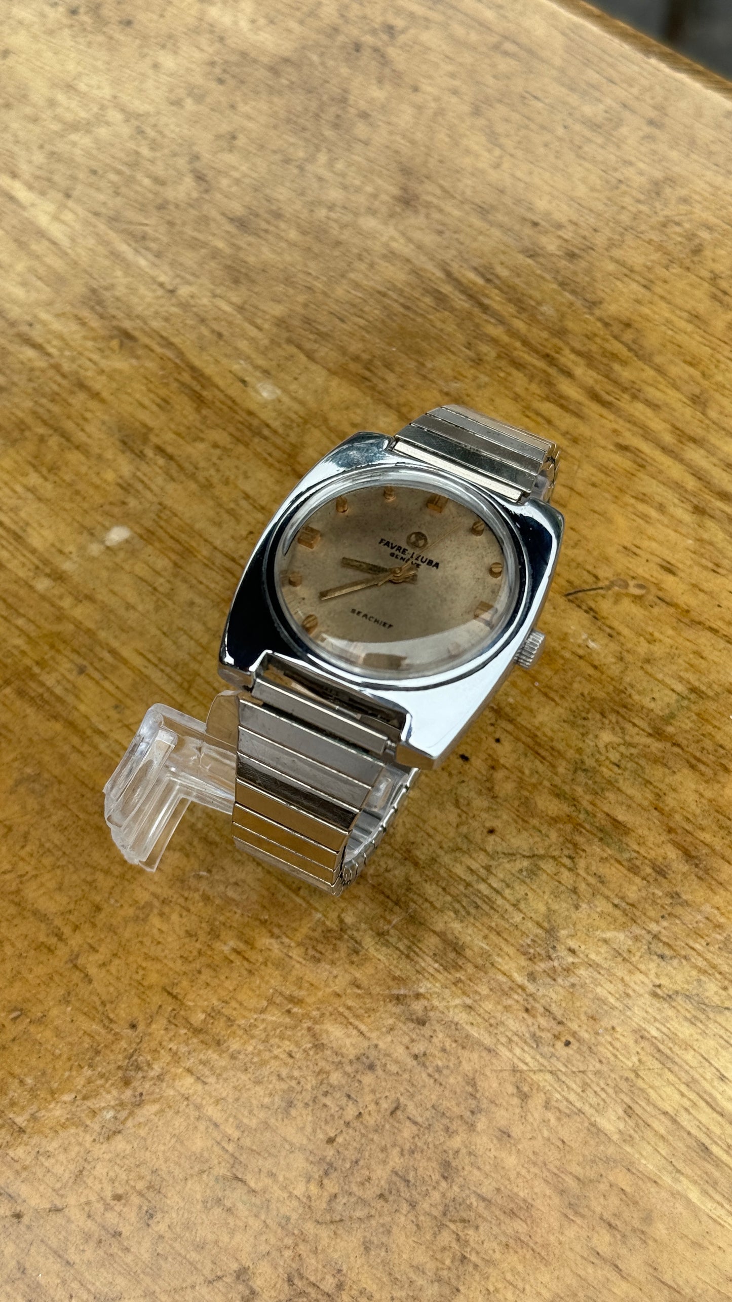 Pre Owned Vintage Favre Leuba Sea Chief 1970s - Manual Winding Watch