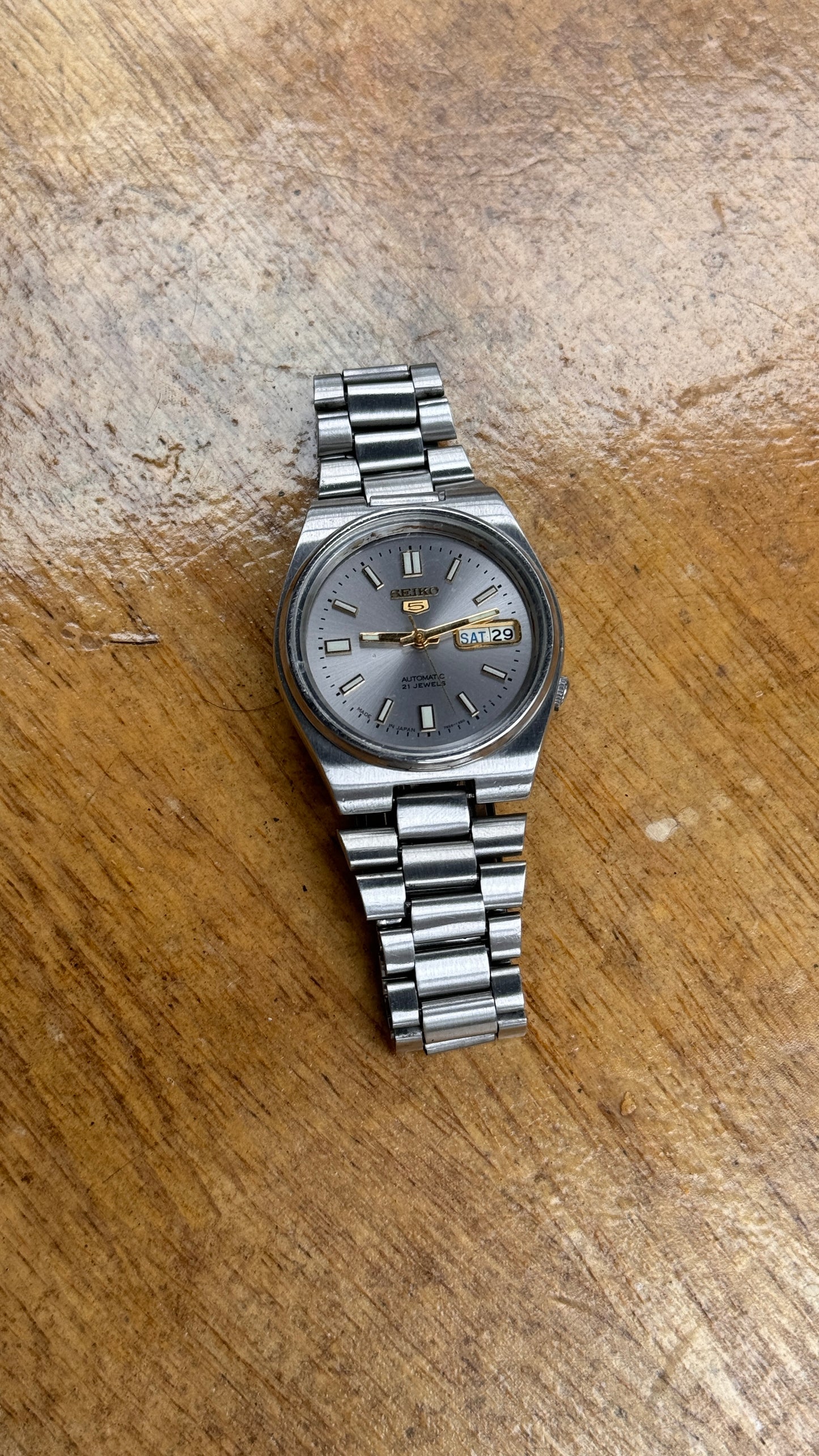 Pre Owned Vintage Seiko 5 Automatic