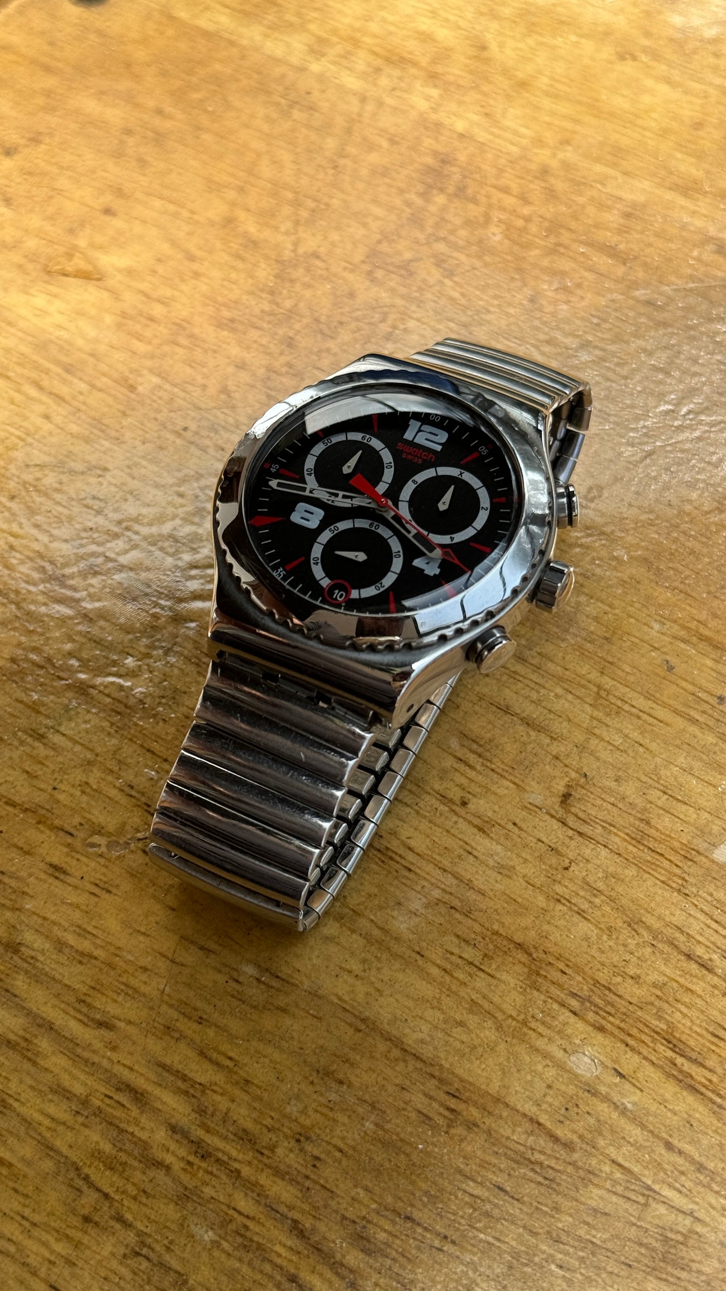 Pre Owned Swatch Irony Chronograph
