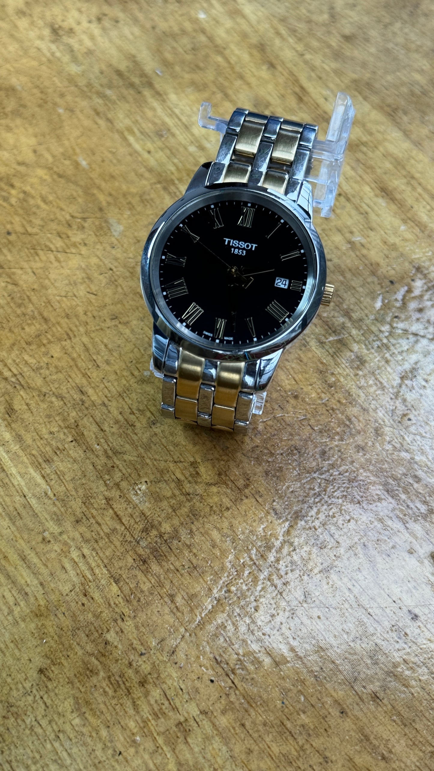 Pre Owned Tissot Classic Dream Two Tone - Quartz Watxh