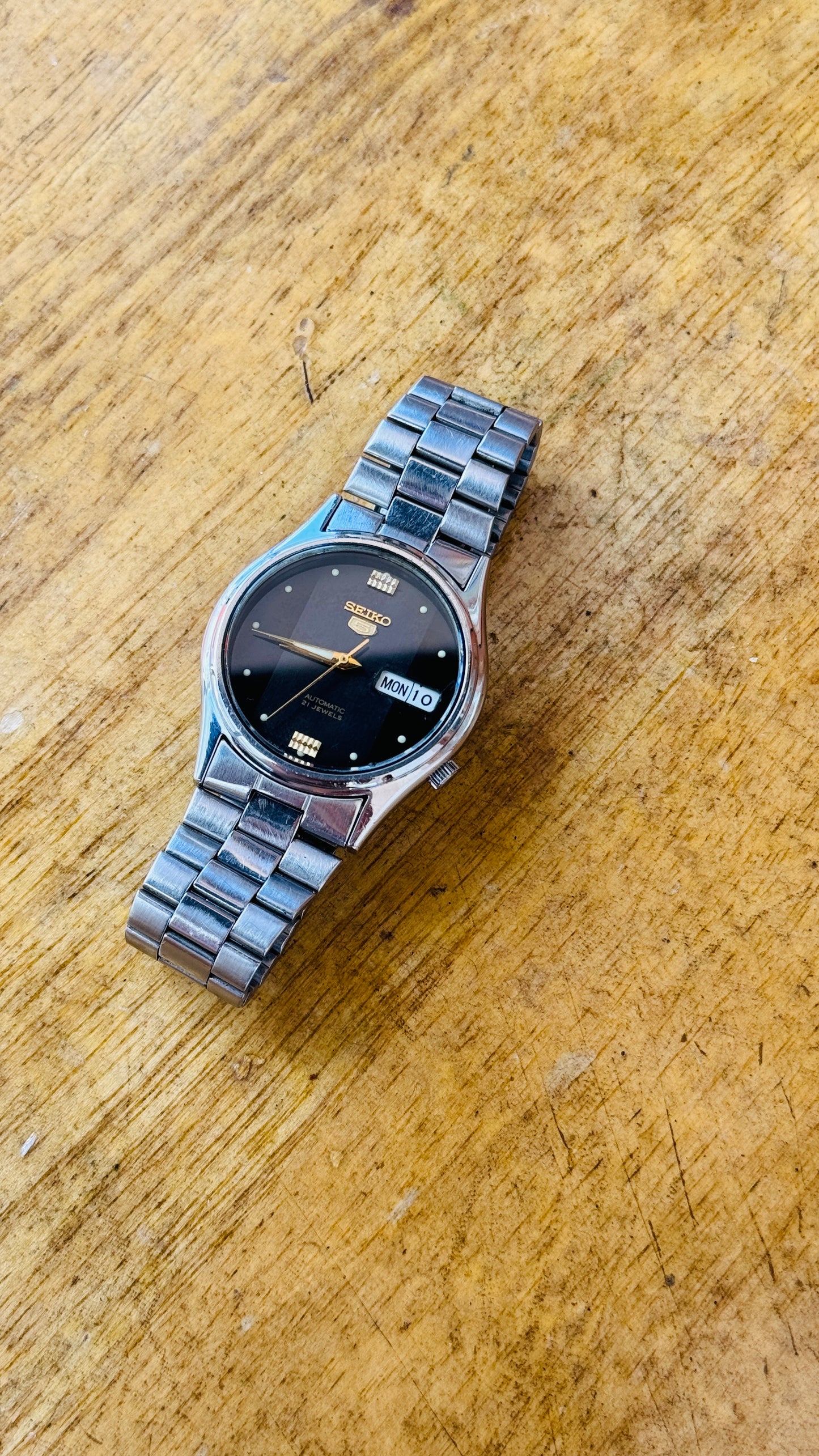 Pre Owned Vintage Seiko 5 Automatic Watch