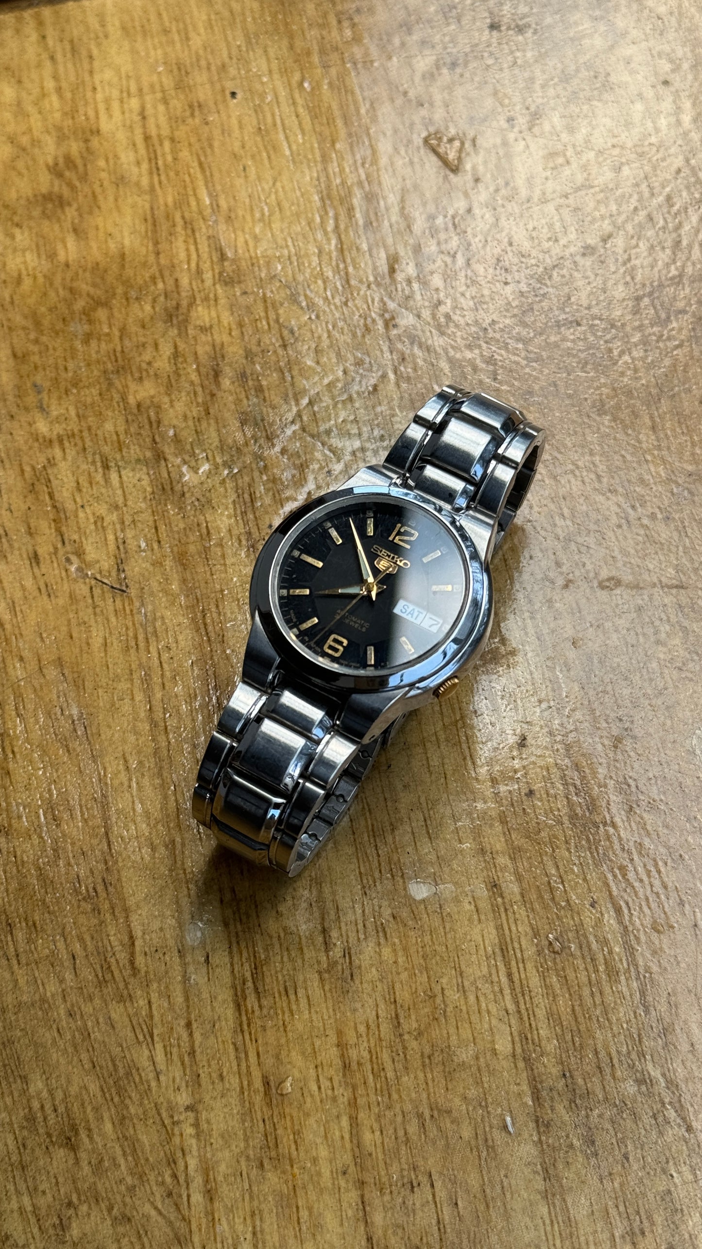 Pre Owned Vintage Seiko 5 Automatic - 7S26- Transparent CaseBack